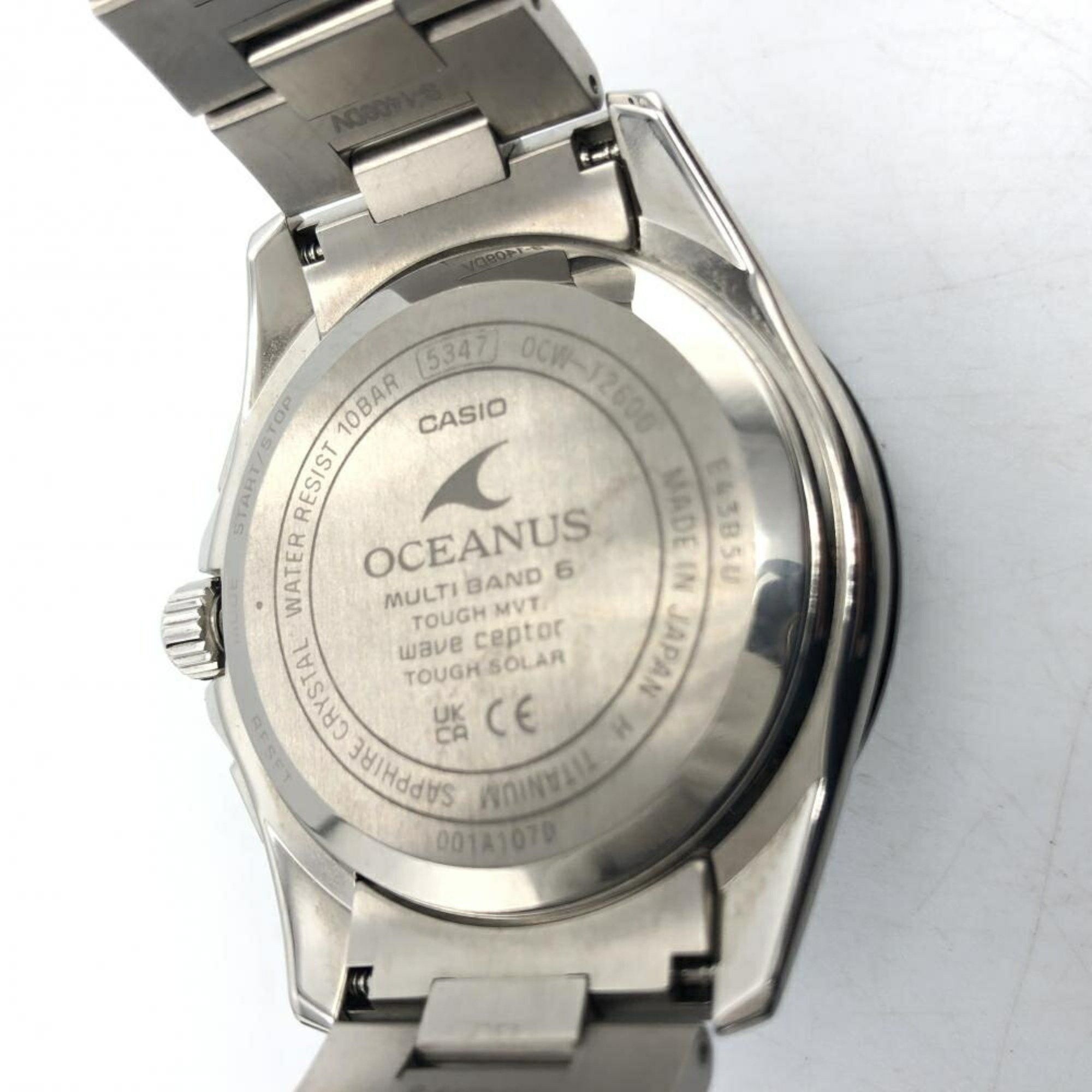 Casio CASIO OCEANUS CLASSIC LINE OCW-T2600J-7AJF Premium Production Line Tough Solar Casio Size ONE SIZE - 9 Thumbnail