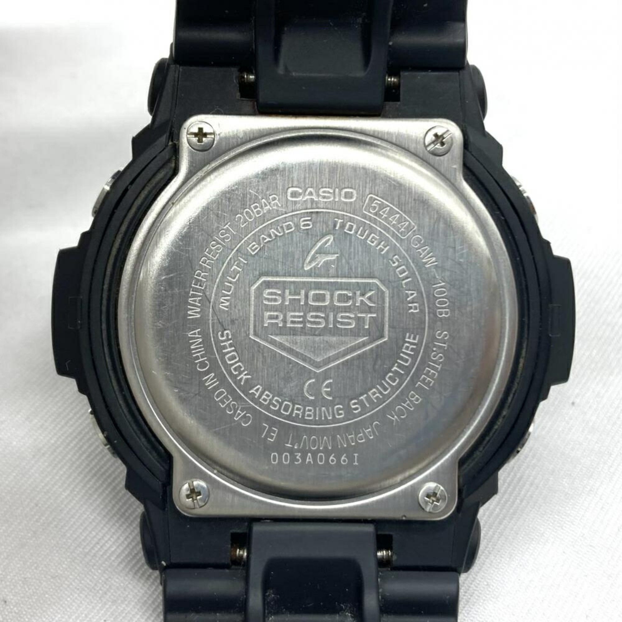 Casio CASIO G-SHOCK GST-B400BD-1A2JF Casio G-Shock Radio Solar Black x Blue Size ONE SIZE - 4 Thumbnail