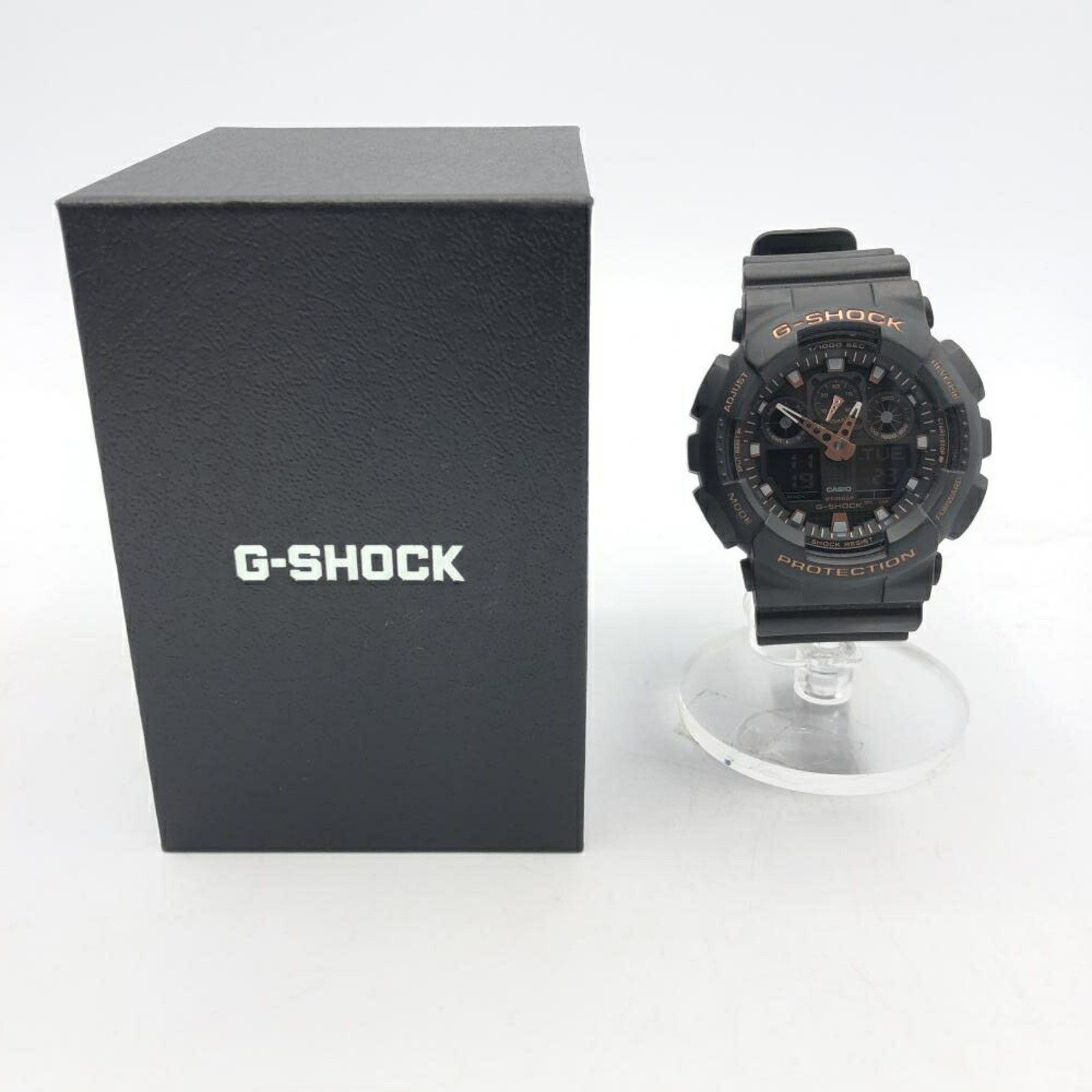 Casio Casio G-SHOCK GA-100GBX-1JF Black G-Shock Size ONE SIZE - 10 Thumbnail
