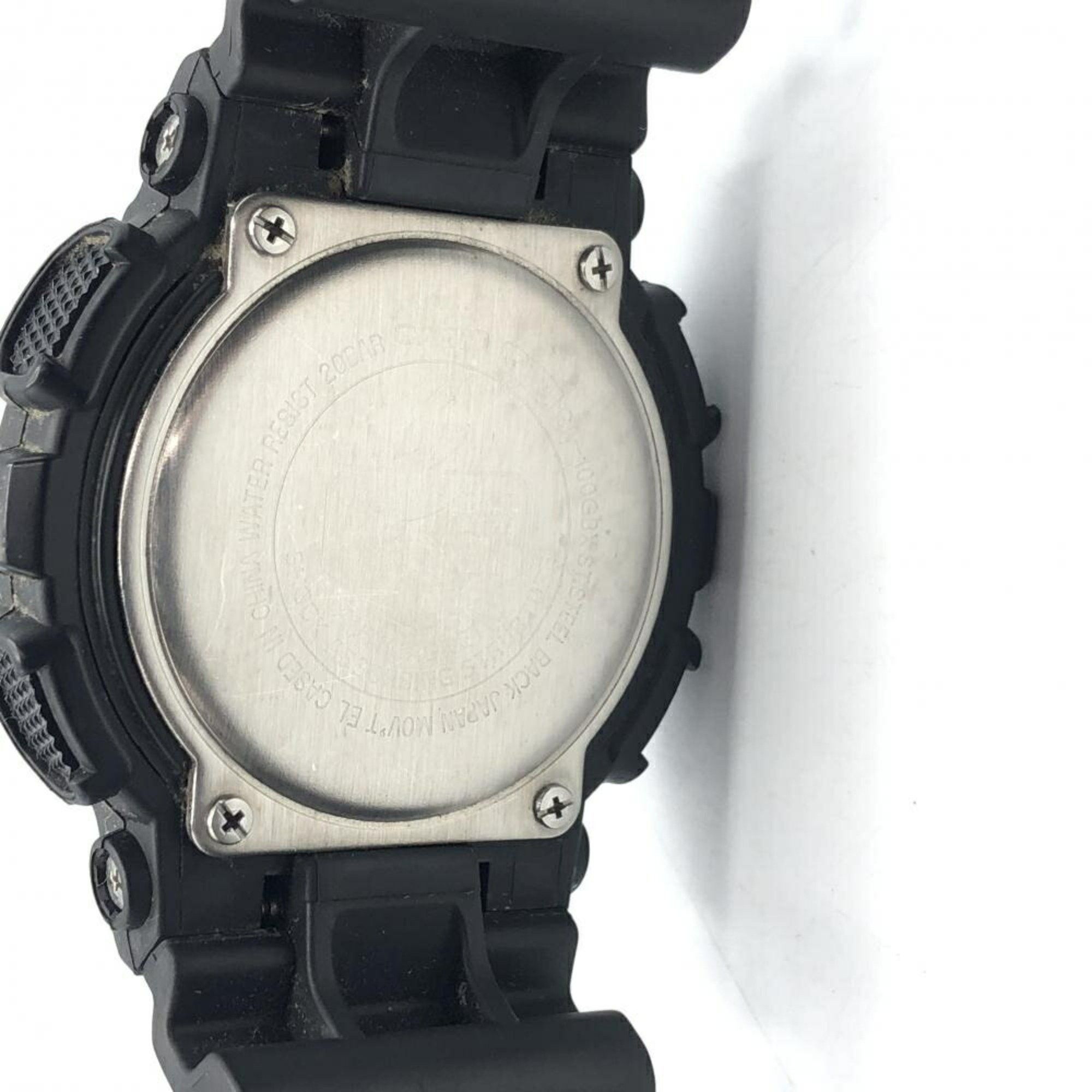 Casio Casio G-SHOCK GA-100GBX-1JF Black G-Shock Size ONE SIZE - 9 Thumbnail