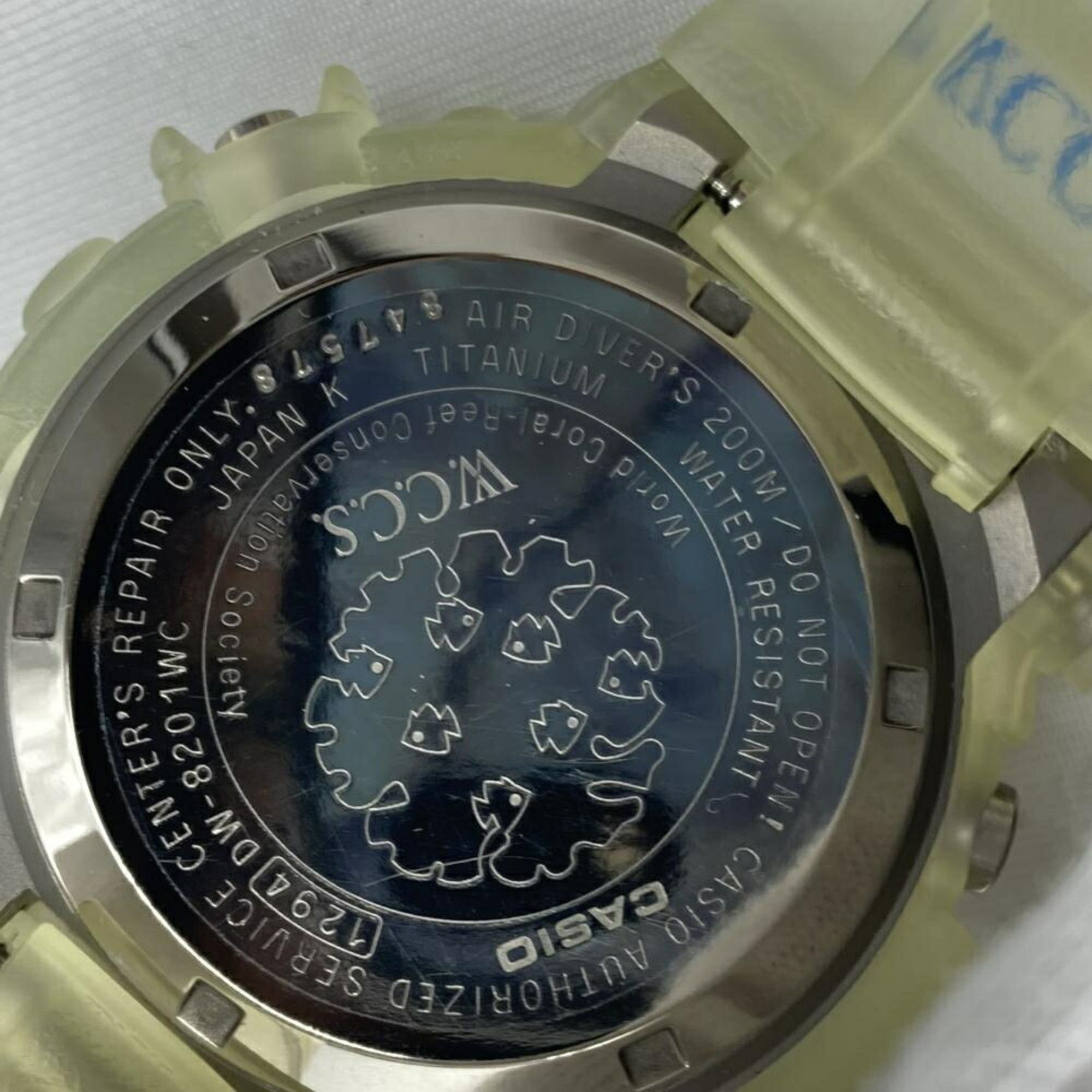 Casio Casio G-SHOCK FROGMAN W.C.C.S DW-8201WC-2T G-Shock Frogman Size ONE SIZE - 2 Thumbnail