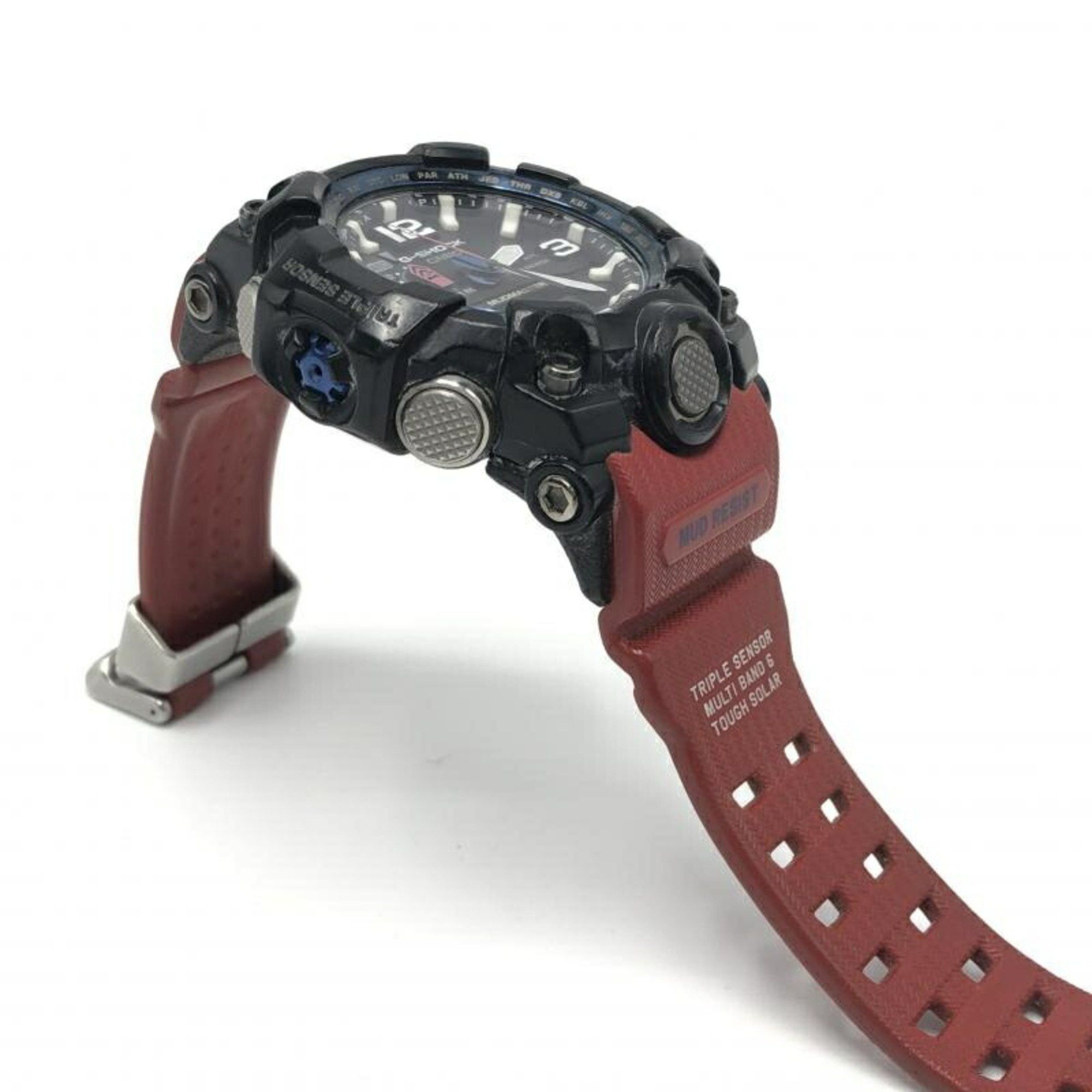 Casio CASIO G-SHOCK GWG-1000RD Wristwatch Black Red Casio G-Shock Size ONE SIZE - 2 Thumbnail