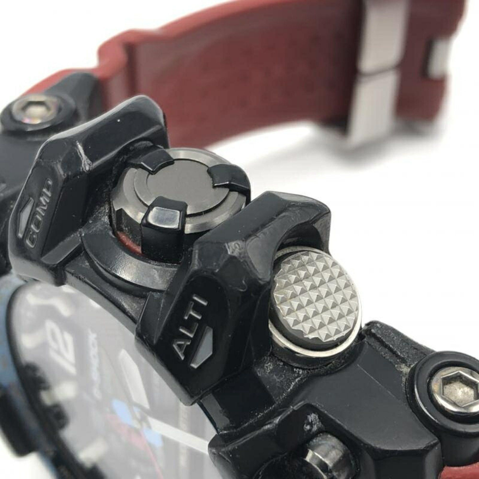 Casio CASIO G-SHOCK GWG-1000RD Wristwatch Black Red Casio G-Shock Size ONE SIZE - 4 Thumbnail