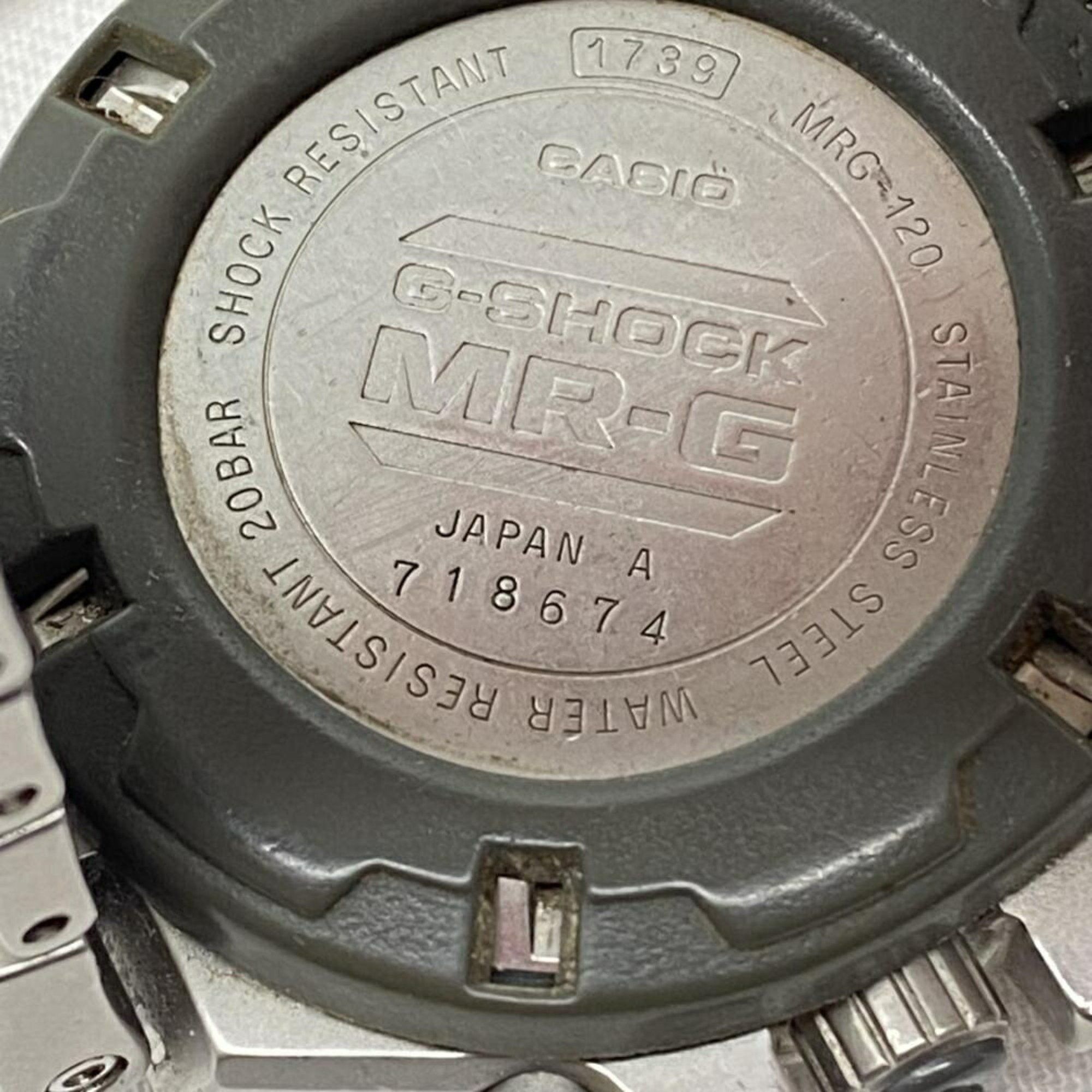 Casio Casio G-SHOCK MRG-120-1A G-Shock Silver Size ONE SIZE - 7 Thumbnail