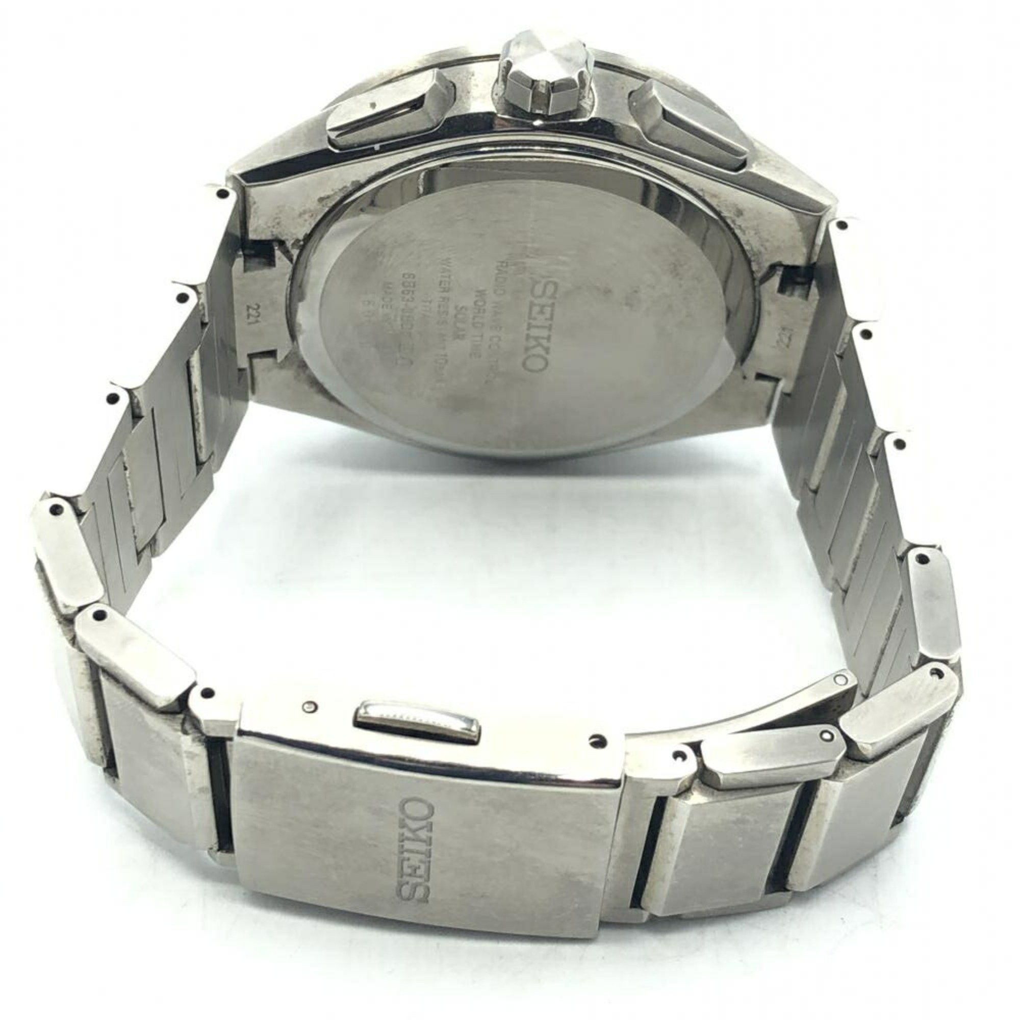 Seiko SEIKO Astron Nexter Titanium Radio Solar 8B63-0BD0 Seiko Size ONE SIZE - 5 Thumbnail