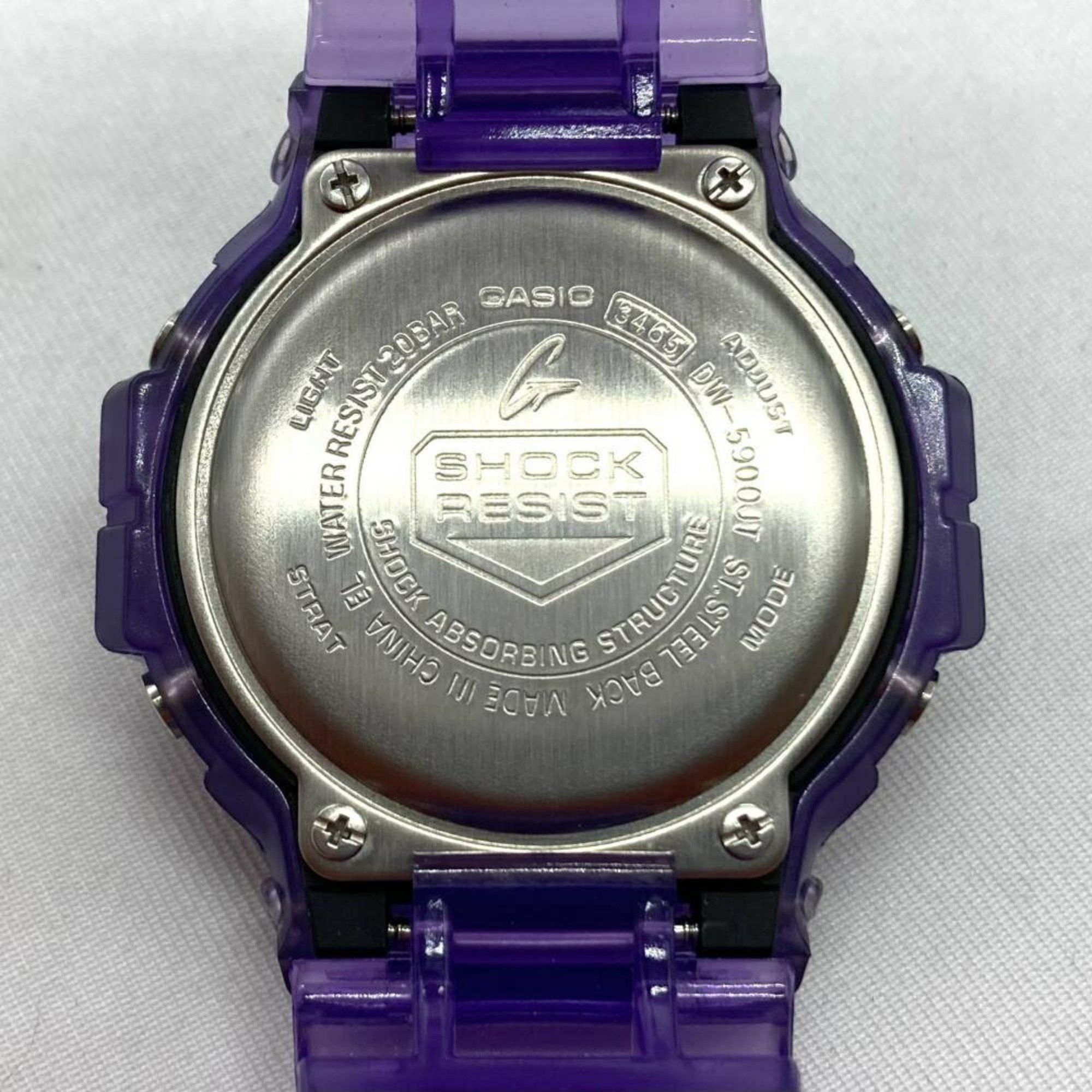 Casio Casio G-SHOCK DW-5900JT-6JF JOYTOPIA Series G-Shock Skeleton Purple Size ONE SIZE - 5 Thumbnail