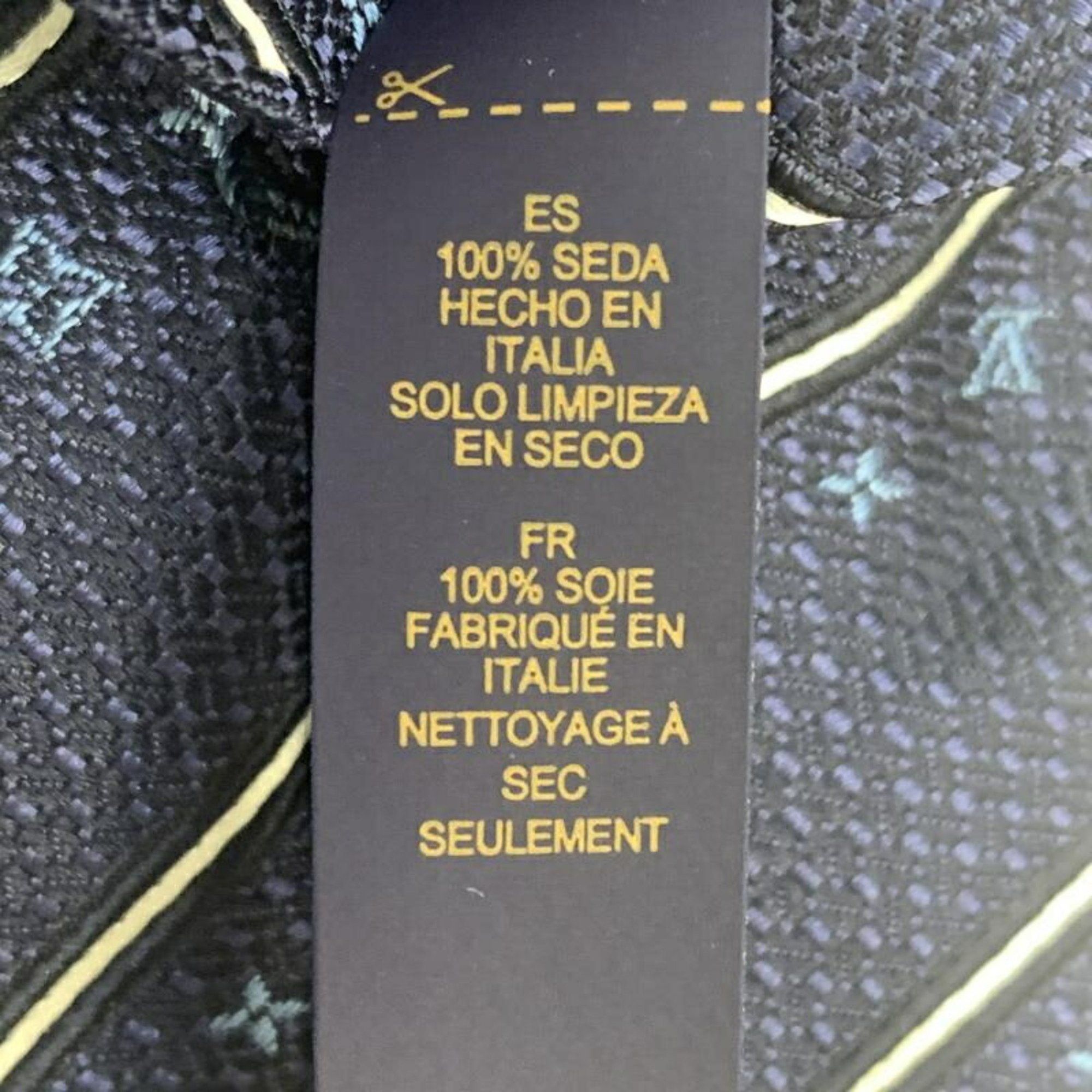 Louis Vuitton LOUIS VUITTON Tie Monogram Stripes 8CM M79442 Louis Vuitton Size ONE SIZE - 5 Thumbnail