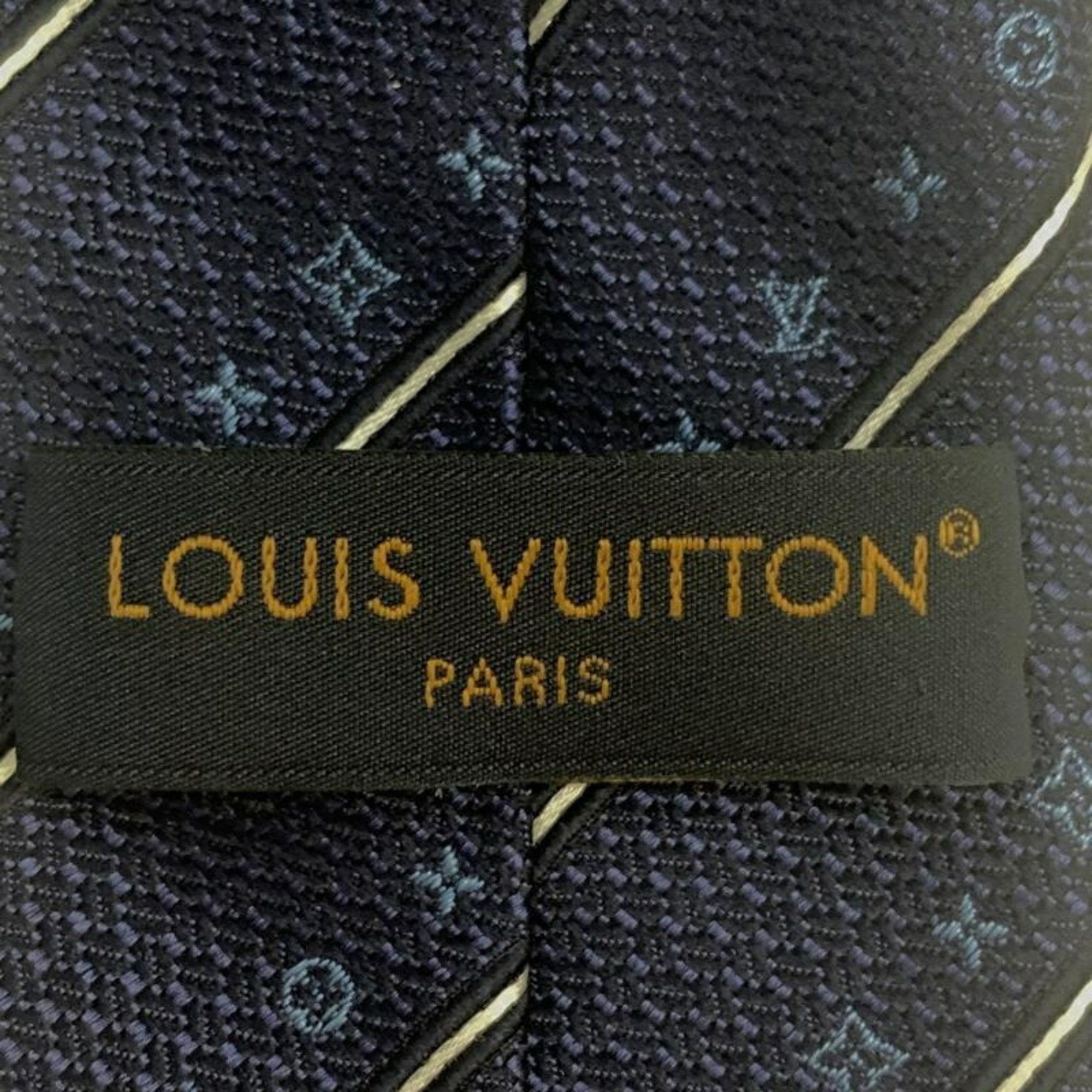 Louis Vuitton LOUIS VUITTON Tie Monogram Stripes 8CM M79442 Louis Vuitton Size ONE SIZE - 3 Thumbnail