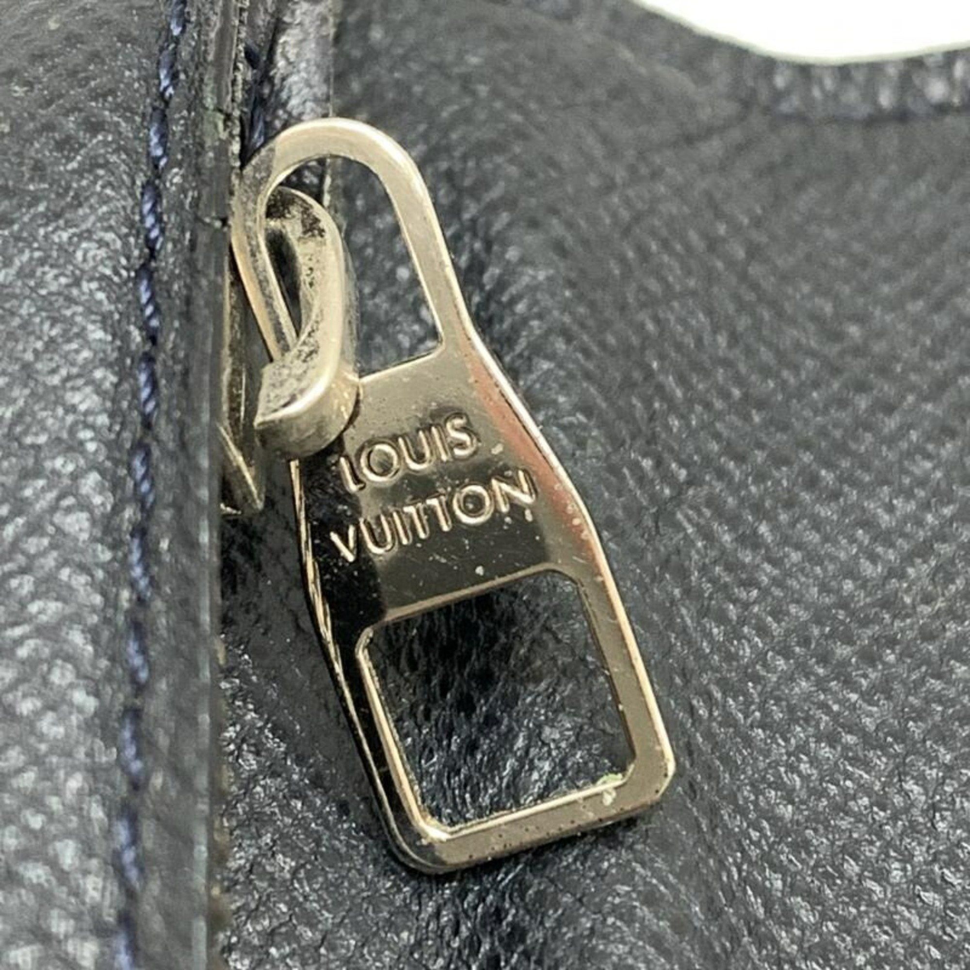 Louis Vuitton LOUIS VUITTON Taiga Portefeuille Brazza M30501 Louis Vuitton Size ONE SIZE - 5 Thumbnail