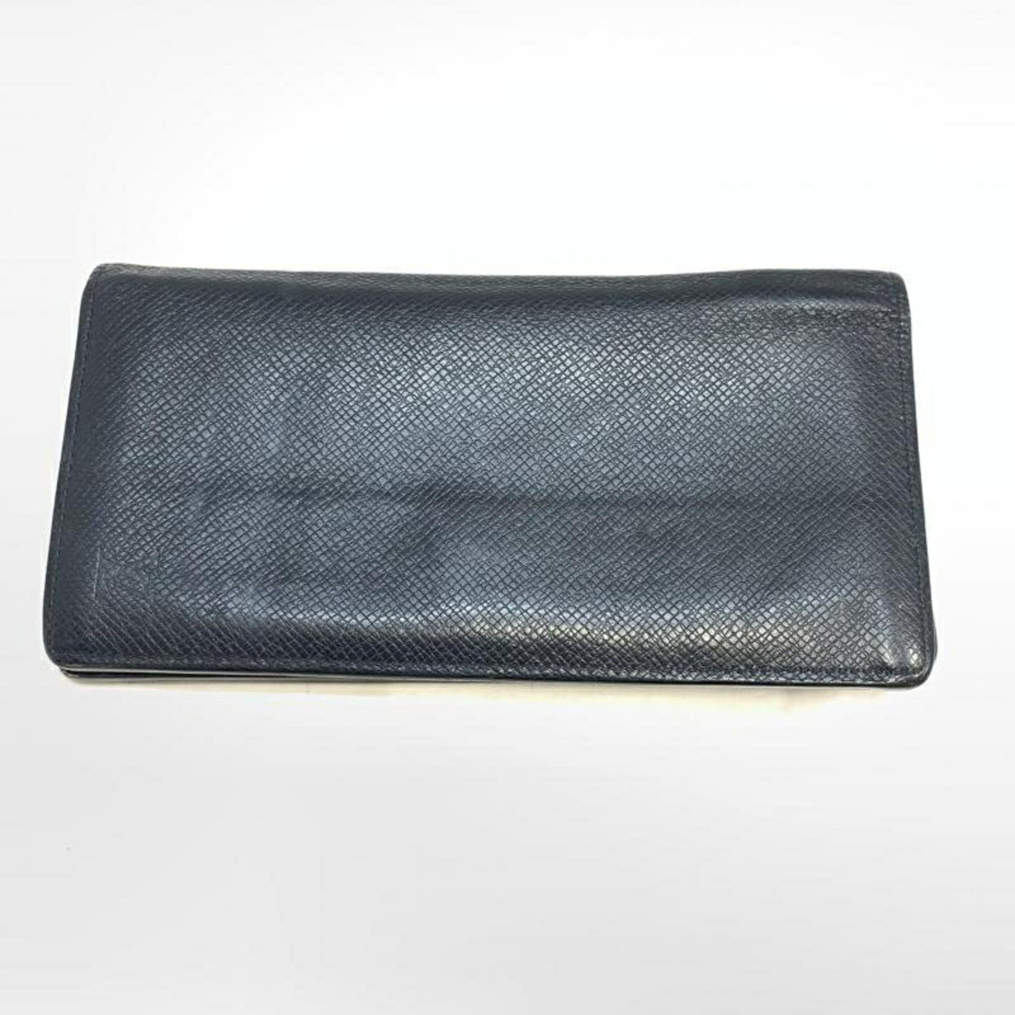 Louis Vuitton LOUIS VUITTON Taiga Portefeuille Brazza M30501 Louis Vuitton Size ONE SIZE - 2 Thumbnail