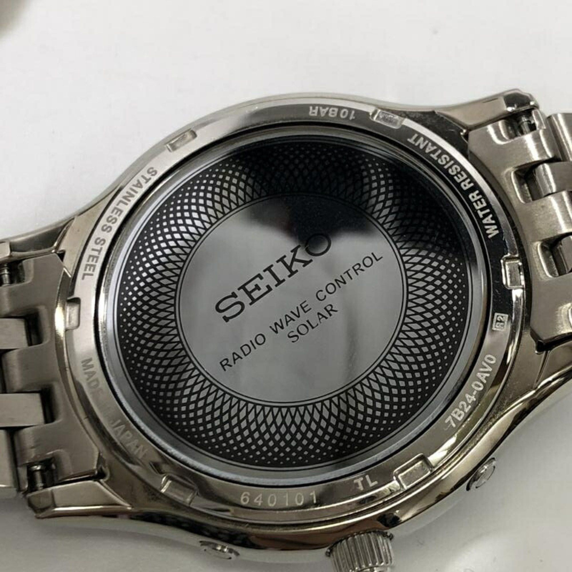 Seiko SEIKO DOLCE White Dial Solar 7B24-0AV0 Seiko Watch Size ONE SIZE - 6 Thumbnail