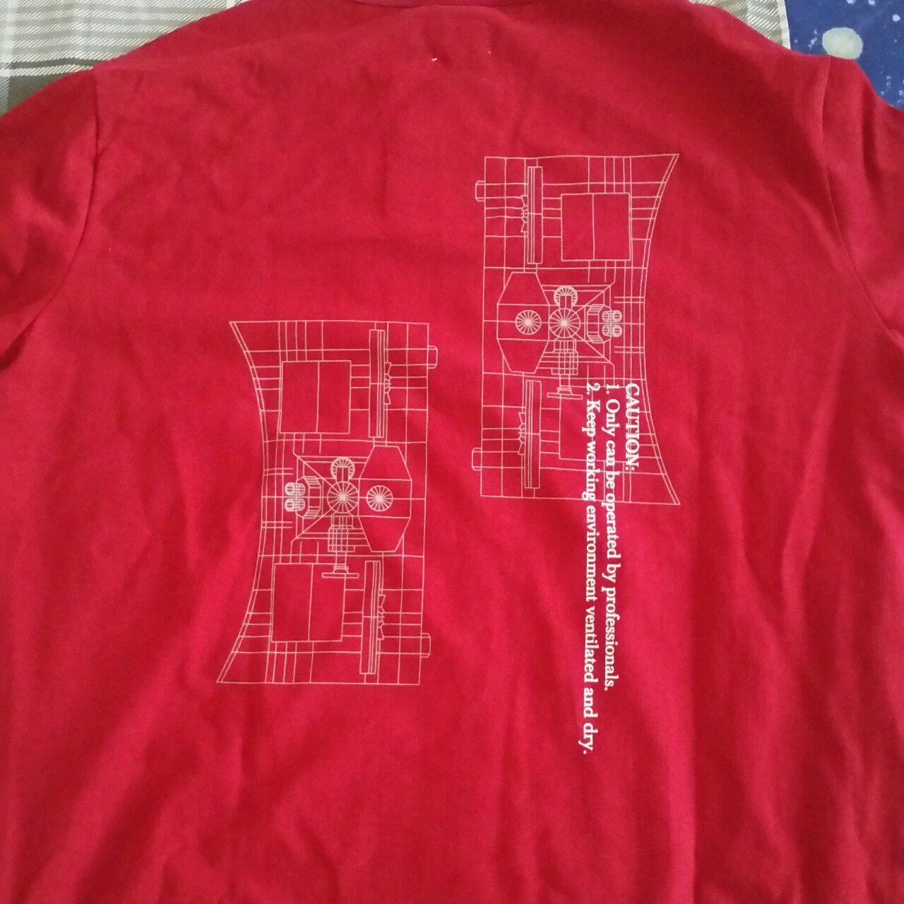 C2H4 C2h4 Los Angeles Blueprint Red Size US L / EU 52-54 / 3 - 4 Thumbnail
