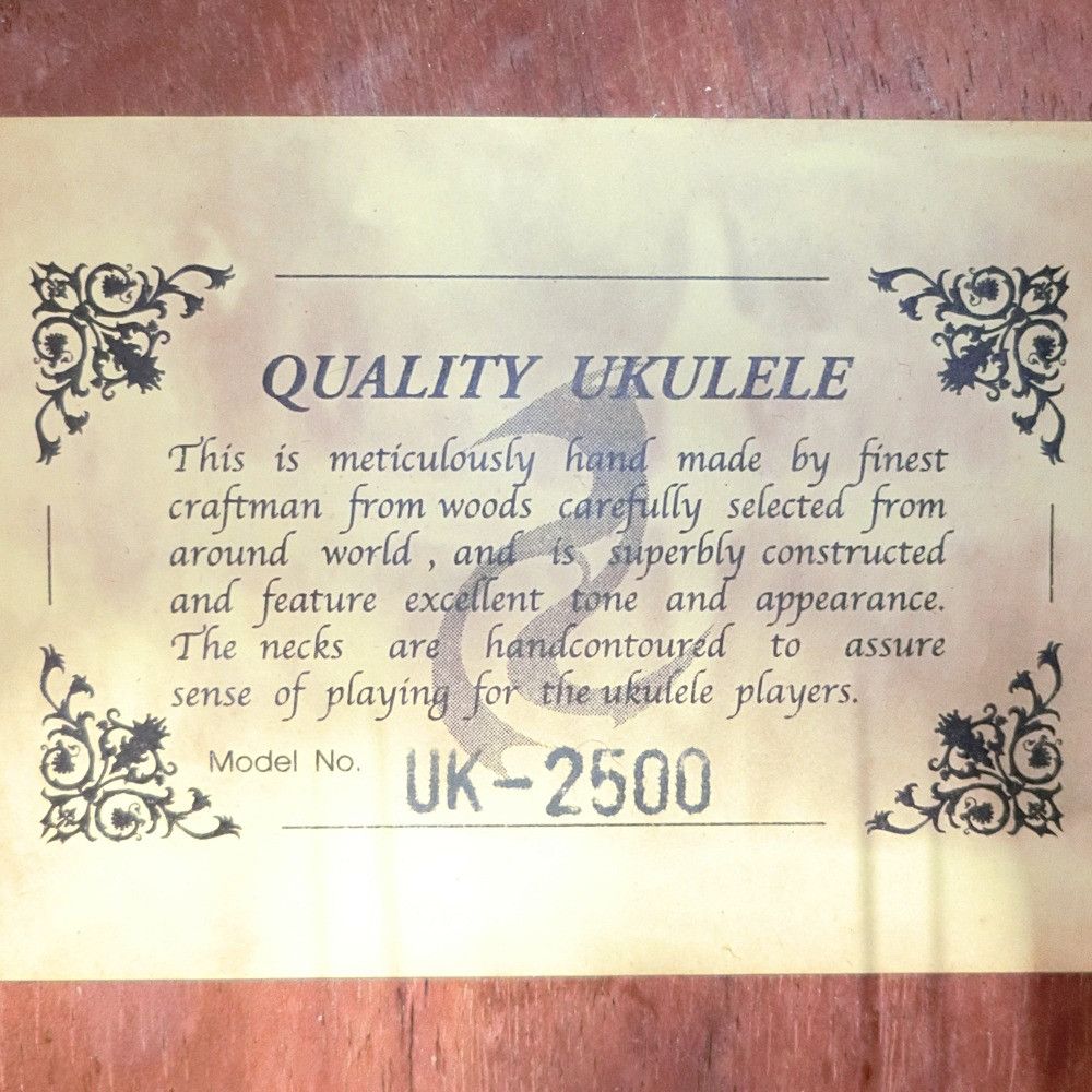 Other Other ALA MOANA Ukulele UK-2500 with Hard Case UK-2500 Size ONE SIZE - 8 Thumbnail