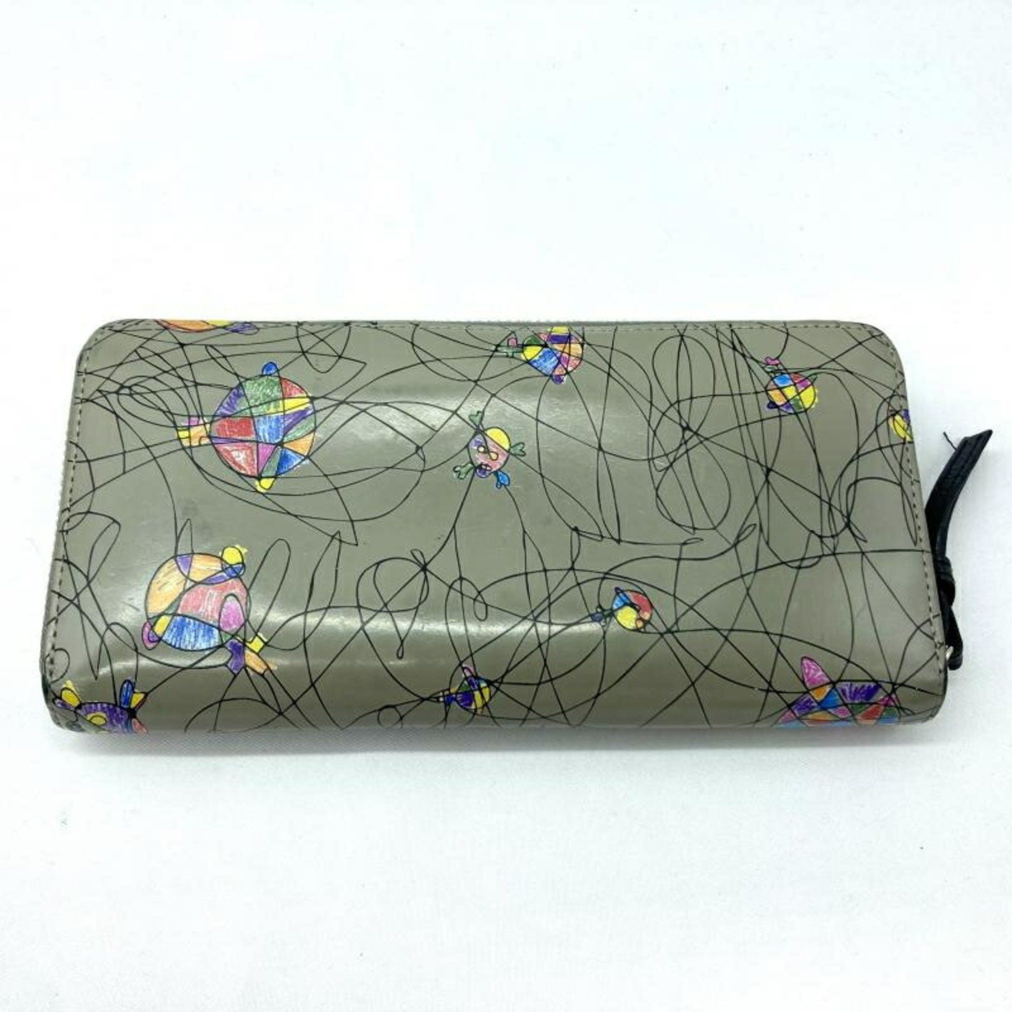 Vivienne Westwood Vivienne Westwood x Farrel Nissa Long Wallet Grey Size ONE SIZE - 2 Thumbnail