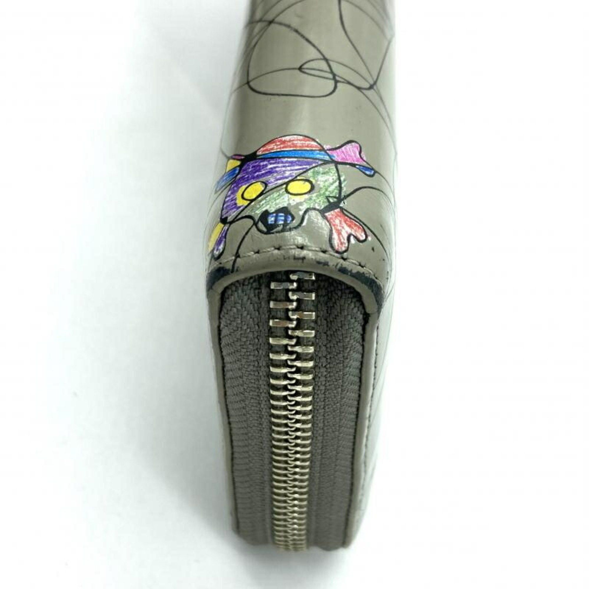 Vivienne Westwood Vivienne Westwood x Farrel Nissa Long Wallet Grey Size ONE SIZE - 4 Thumbnail