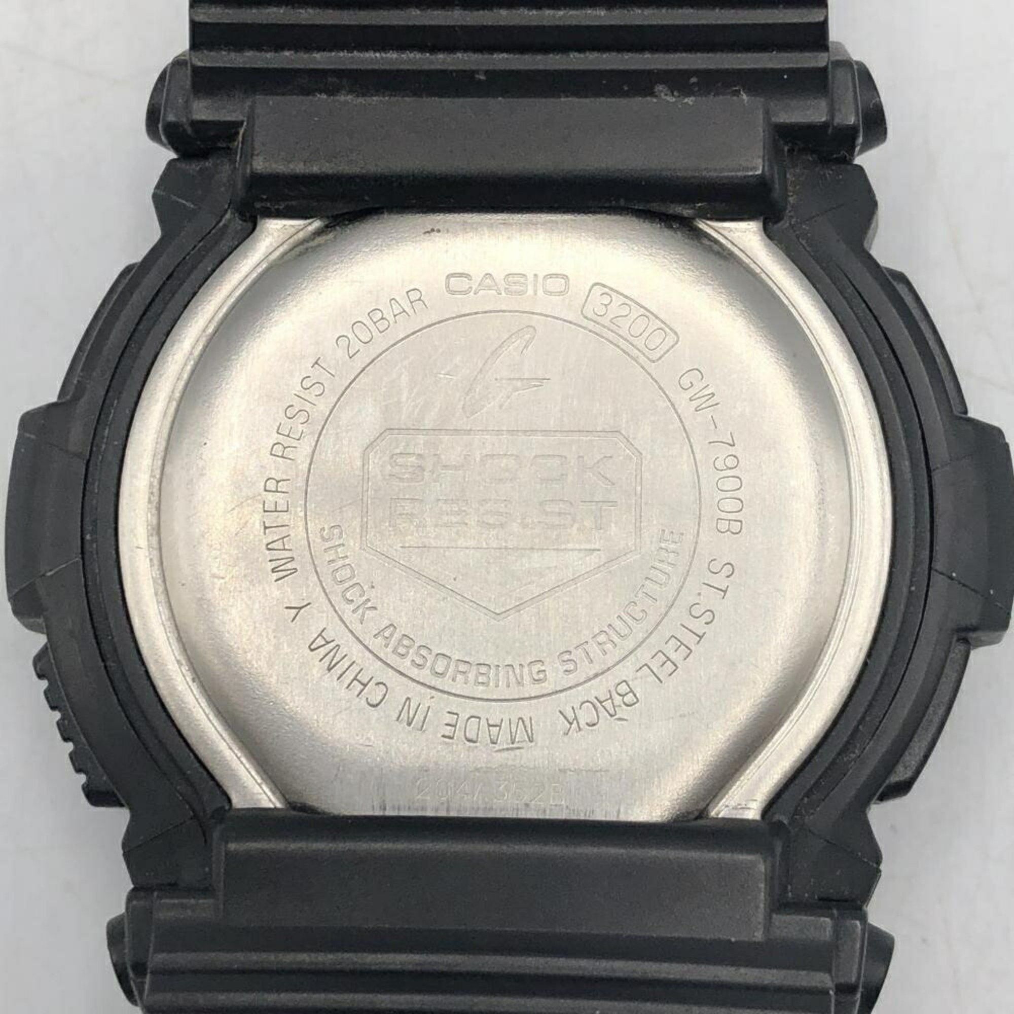 Casio Casio G-SHOCK 7900 SERIES GW-7900B-1JF Black Watch G-Shock Size ONE SIZE - 8 Thumbnail