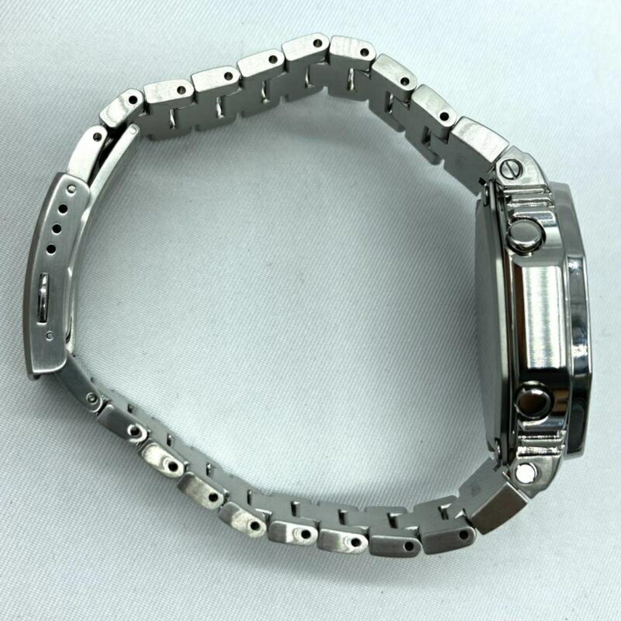 Casio CASIO G-SHOCK FULL METAL GMC-B2100D-1AJF Casio G-Shock Mobile Link Tough Solar Silver Size ONE SIZE - 3 Thumbnail