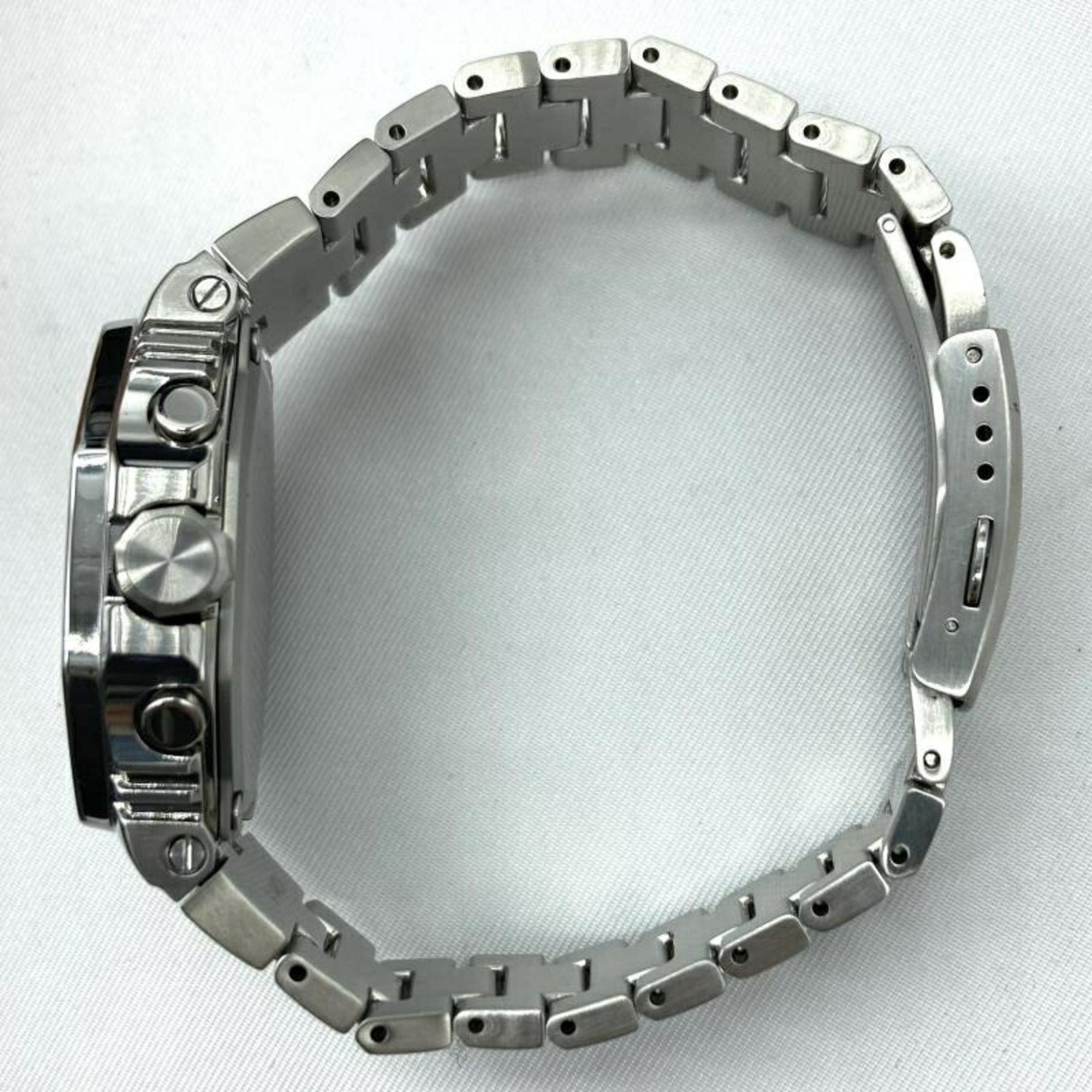 Casio CASIO G-SHOCK FULL METAL GMC-B2100D-1AJF Casio G-Shock Mobile Link Tough Solar Silver Size ONE SIZE - 2 Thumbnail
