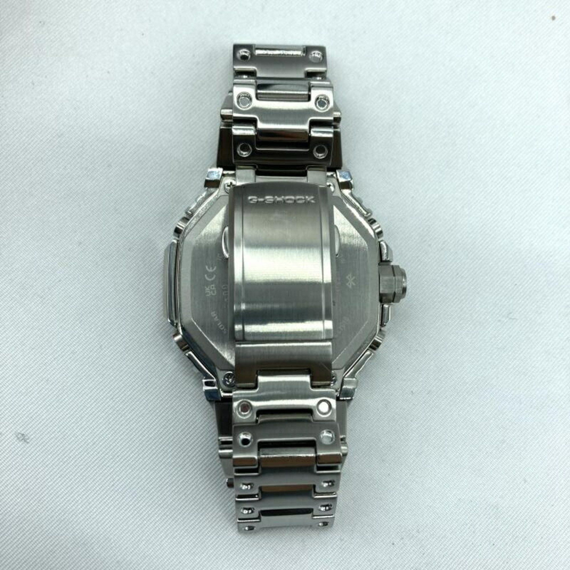 Casio CASIO G-SHOCK FULL METAL GMC-B2100D-1AJF Casio G-Shock Mobile Link Tough Solar Silver Size ONE SIZE - 4 Thumbnail