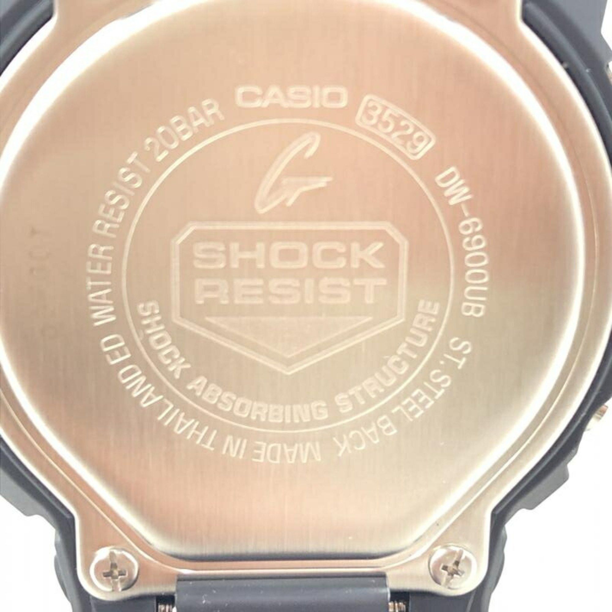 Casio Casio G-SHOCK DW-6900UB Quartz Black Size ONE SIZE - 6 Thumbnail