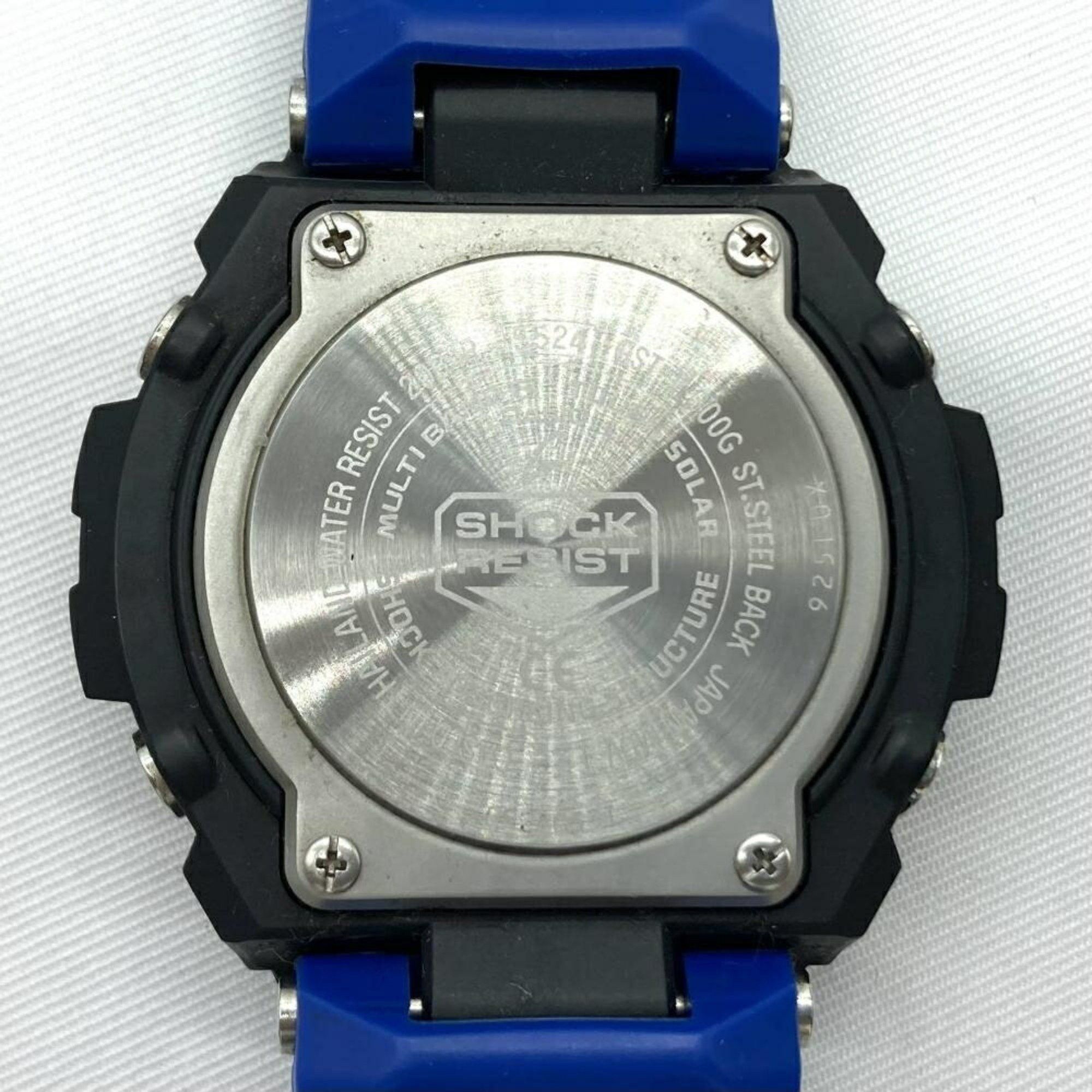 Casio CASIO G-SHOCK GST-W300G-2A1JF Radio Solar Casio G-Shock Blue x Black Size ONE SIZE - 2 Thumbnail