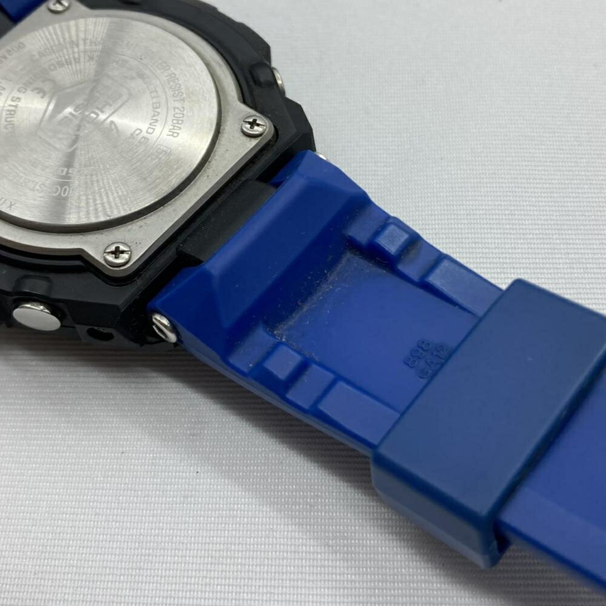 Casio CASIO G-SHOCK GST-W300G-2A1JF Radio Solar Casio G-Shock Blue x Black Size ONE SIZE - 6 Thumbnail