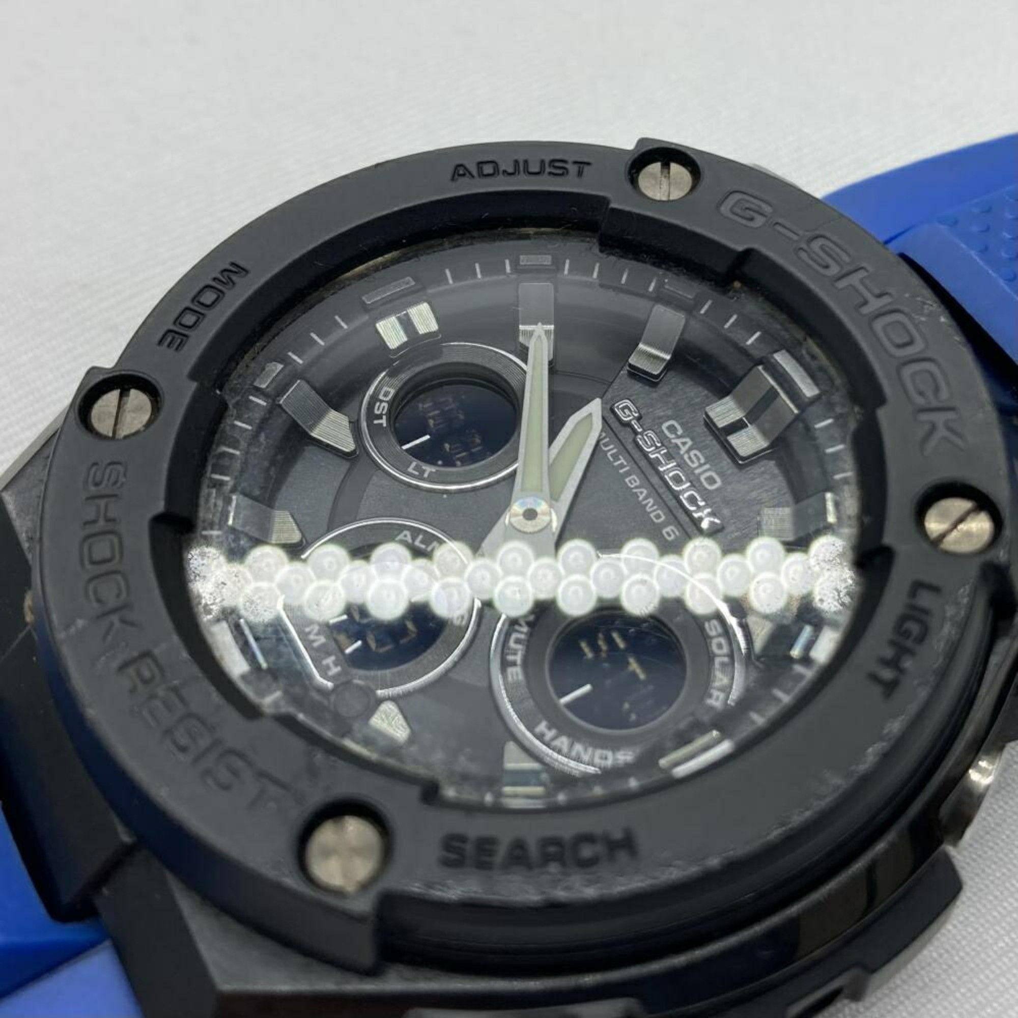 Casio CASIO G-SHOCK GST-W300G-2A1JF Radio Solar Casio G-Shock Blue x Black Size ONE SIZE - 5 Thumbnail