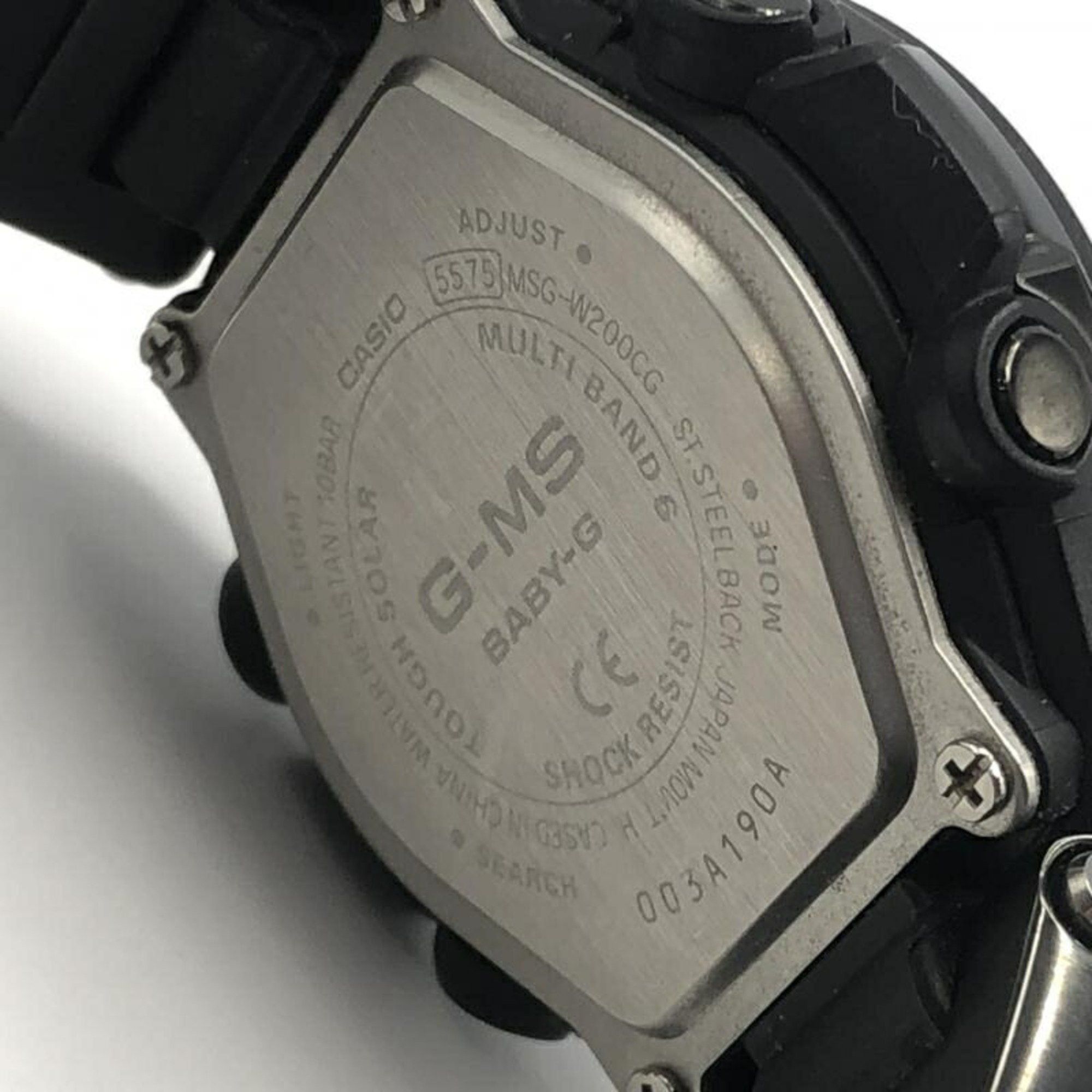 Casio CASIO G-MS Watch MSG-W200CG Black Casio Size ONE SIZE - 4 Thumbnail