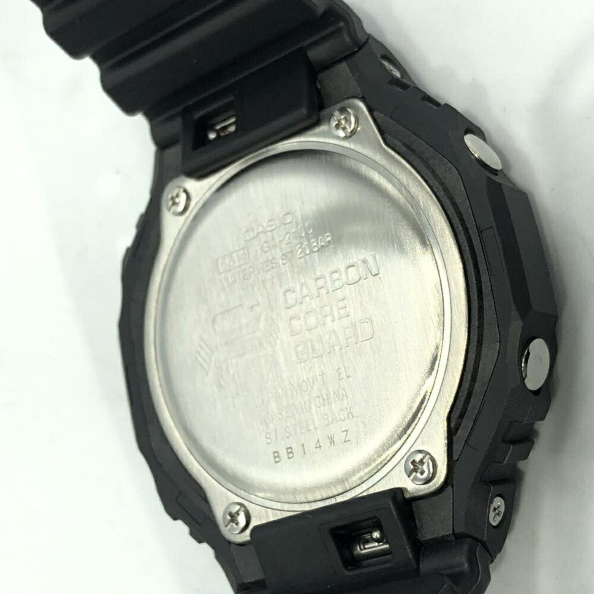 Casio Casio G-SHOCK GA-2100-1A1JF Black G-Shock Size ONE SIZE - 9 Thumbnail