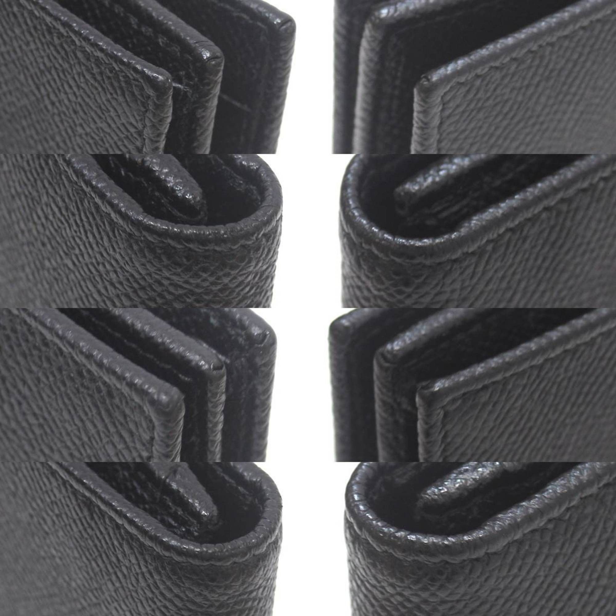 Bvlgari BVLGARI Bulgari Bi-fold Long Wallet Leather Black 2721361 Y Size ONE SIZE - 5 Thumbnail