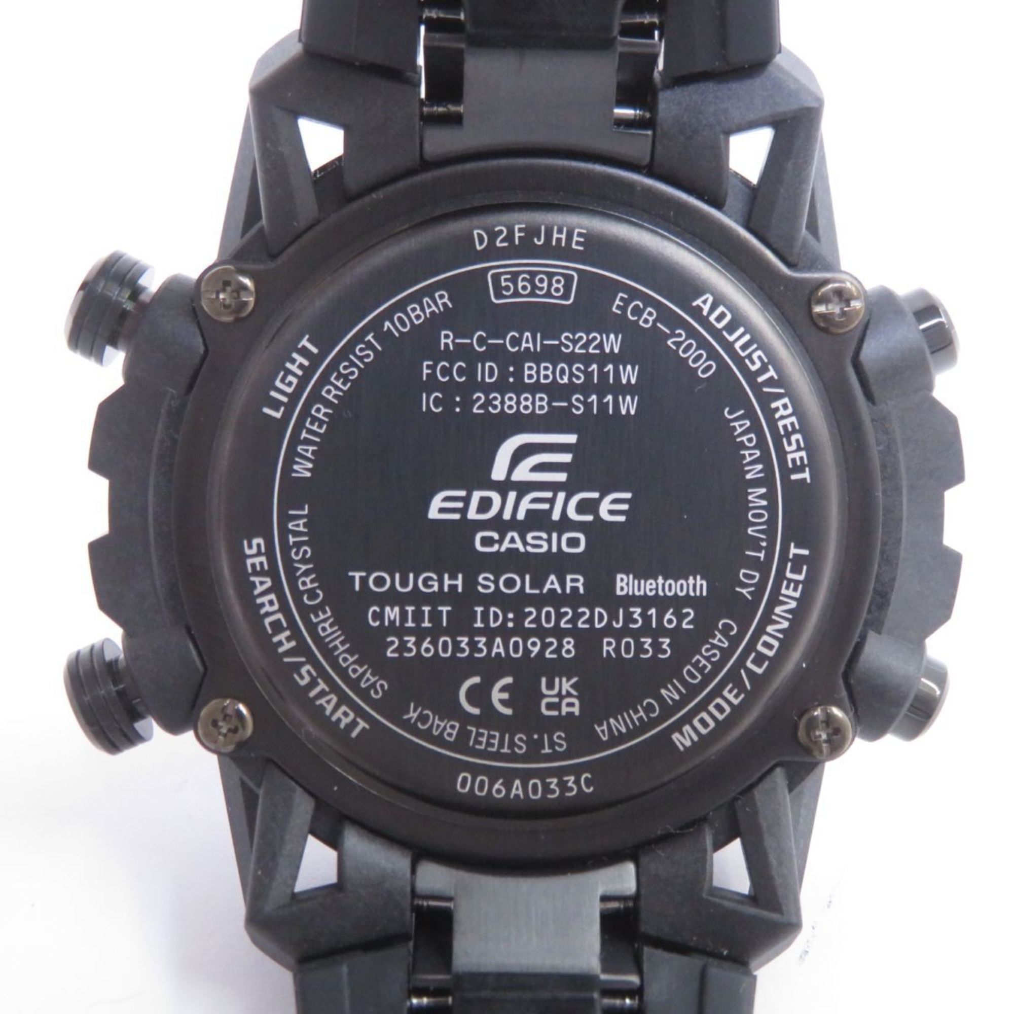 Casio CASIO EDIFICE SOSPENSIONE ECB-2000YPB-1AJF Mobile Link Tough Solar Watch Size ONE SIZE - 5 Thumbnail
