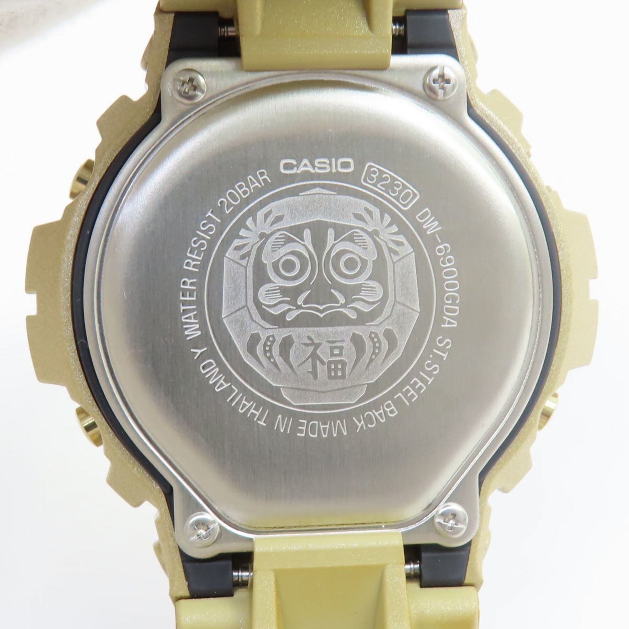 Casio CASIO G-SHOCK DW-6900GDA-9JR Daruma NEVER GIVE UP Quartz Wristwatch Size ONE SIZE - 5 Thumbnail