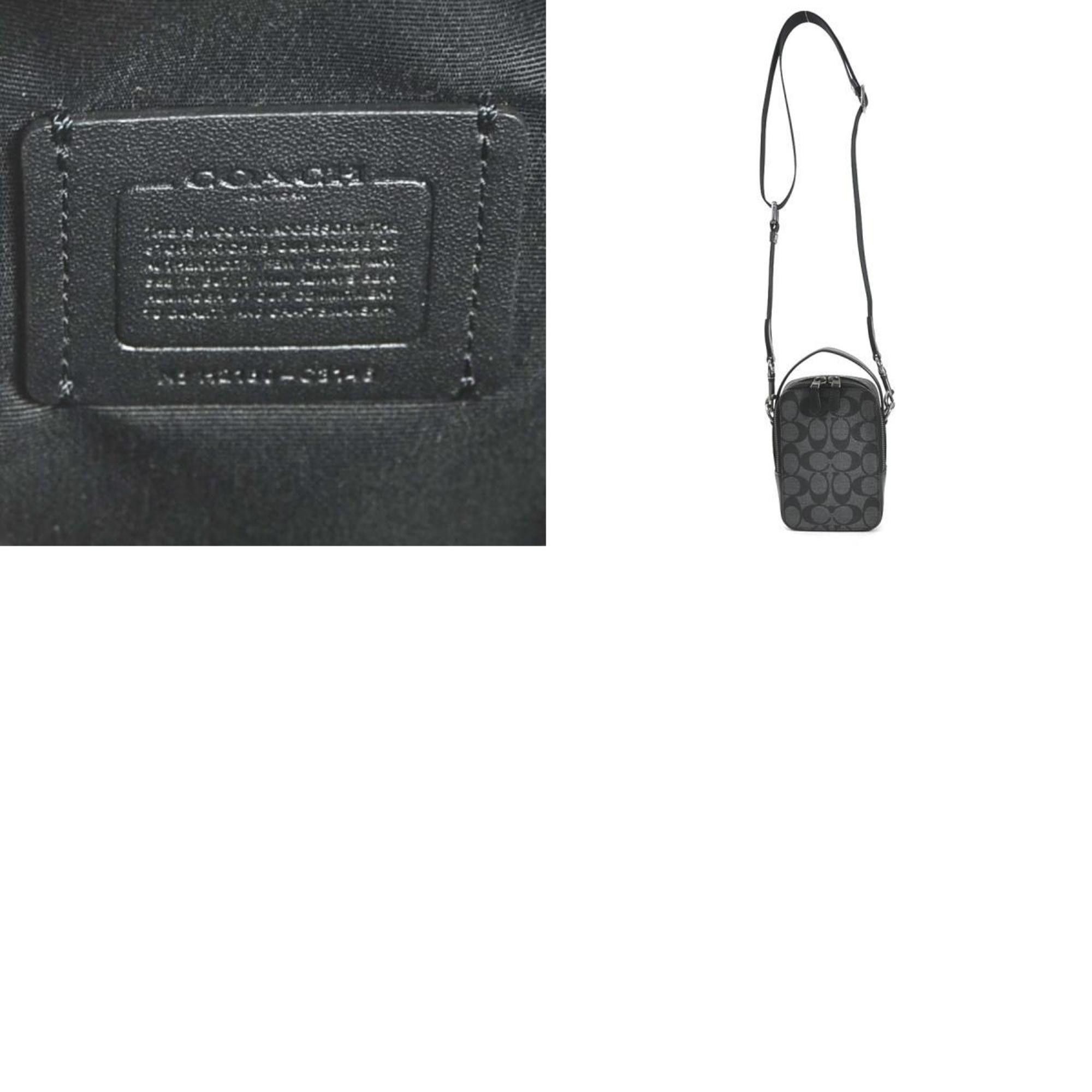 Coach Coach shoulder bag signature leather black men's h30793k Size ONE SIZE - 5 Thumbnail