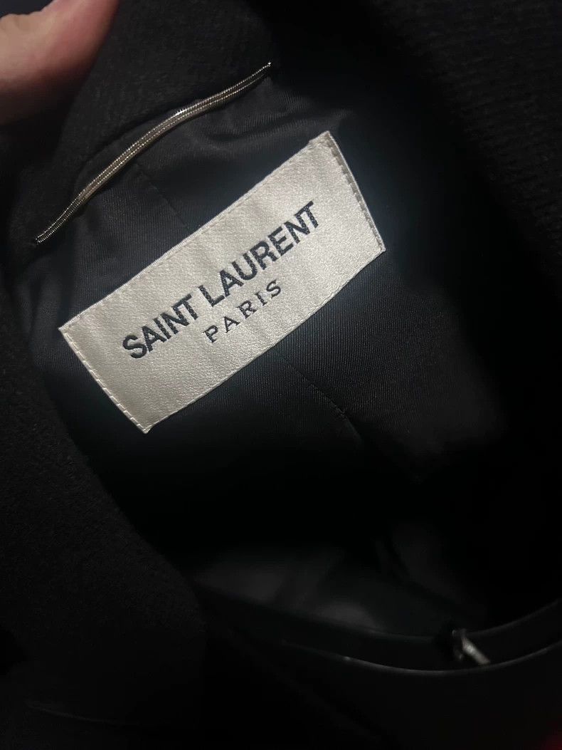Saint Laurent Paris Saint Laurent Paris 23SS sword collar double breasted coat Size US S / EU 44-46 / 1 - 5 Thumbnail