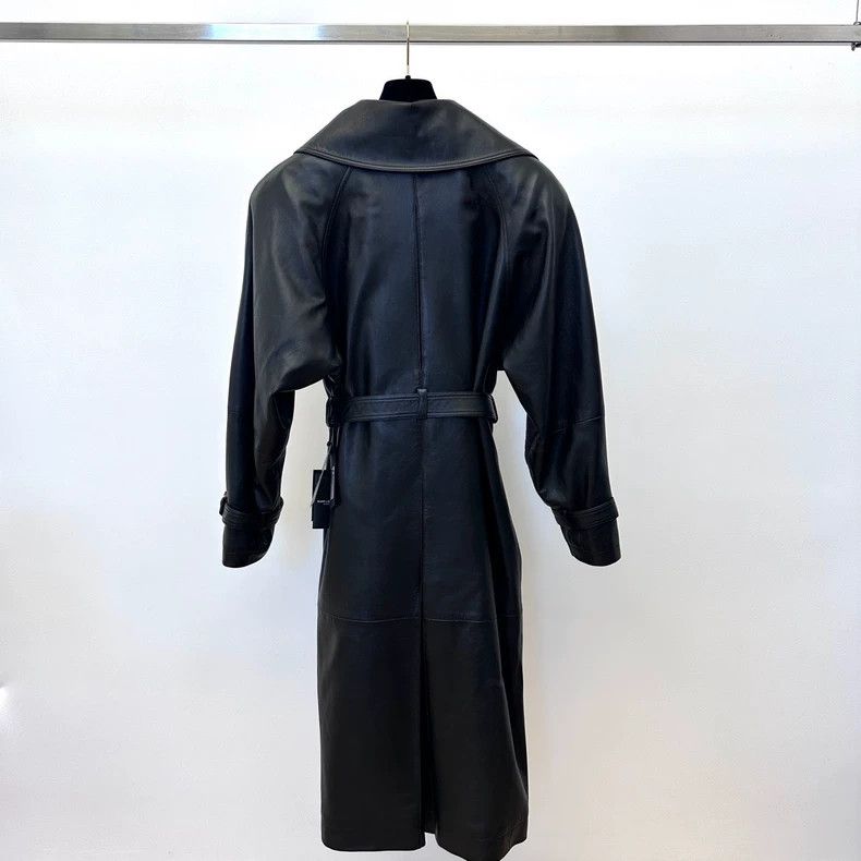 Saint Laurent Paris Saint Laurent Paris Long leather jacket Size US S / EU 44-46 / 1 - 5 Thumbnail