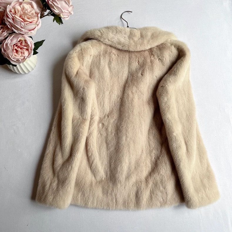 Saint Laurent Paris Saint Laurent Paris Mink jacket Size US XS / EU 42 / 0 - 2 Thumbnail