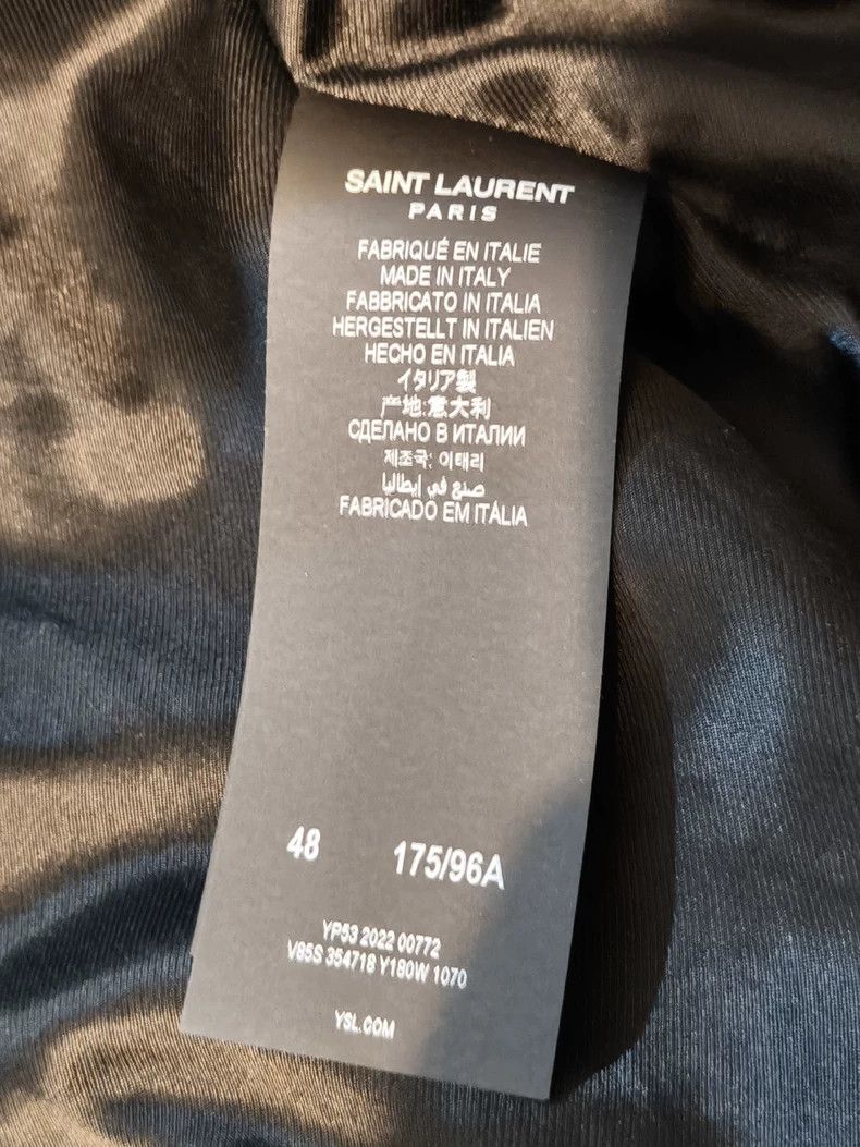 Saint Laurent Paris Saint Laurent Paris Classic baseball jacket Size US M / EU 48-50 / 2 - 5 Thumbnail