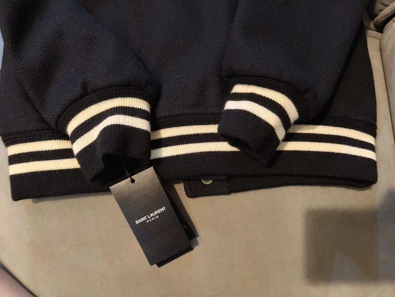 Saint Laurent Paris Saint Laurent Paris Classic baseball jacket Size US M / EU 48-50 / 2 - 9 Thumbnail