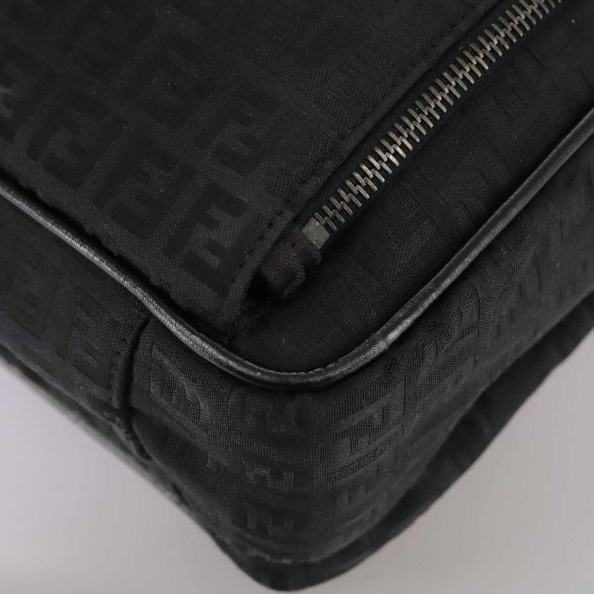 Fendi Zucchino Black Canvas Briefcase Bag (Pre-Owned) Size ONE SIZE - 10 Thumbnail
