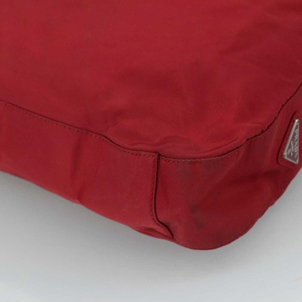 Prada Re-Nylon Red Synthetic Shoulder Bag (Pre-Owned) Size ONE SIZE - 8 Thumbnail