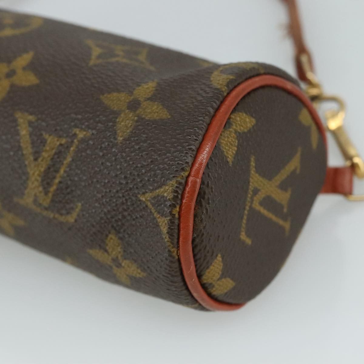 Louis Vuitton Papillon Brown Canvas Clutch Bag (Pre-Owned) Size ONE SIZE - 7 Thumbnail