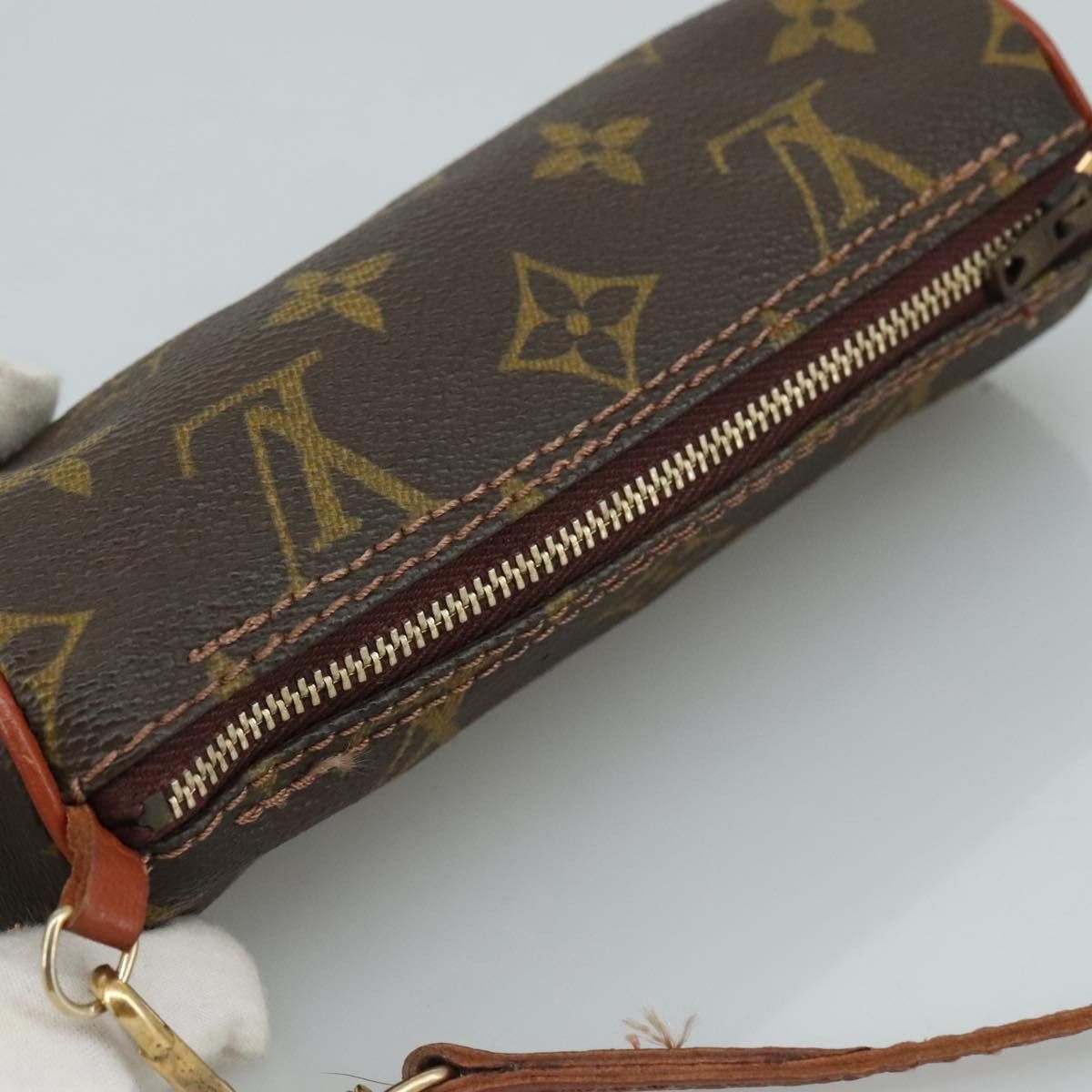 Louis Vuitton Papillon Brown Canvas Clutch Bag (Pre-Owned) Size ONE SIZE - 12 Thumbnail