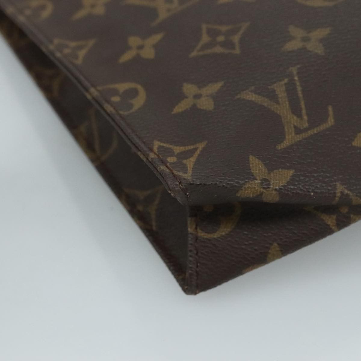 Louis Vuitton Trousse De Toilette Brown Canvas Clutch Bag (Pre-Owned) Size ONE SIZE - 6 Thumbnail