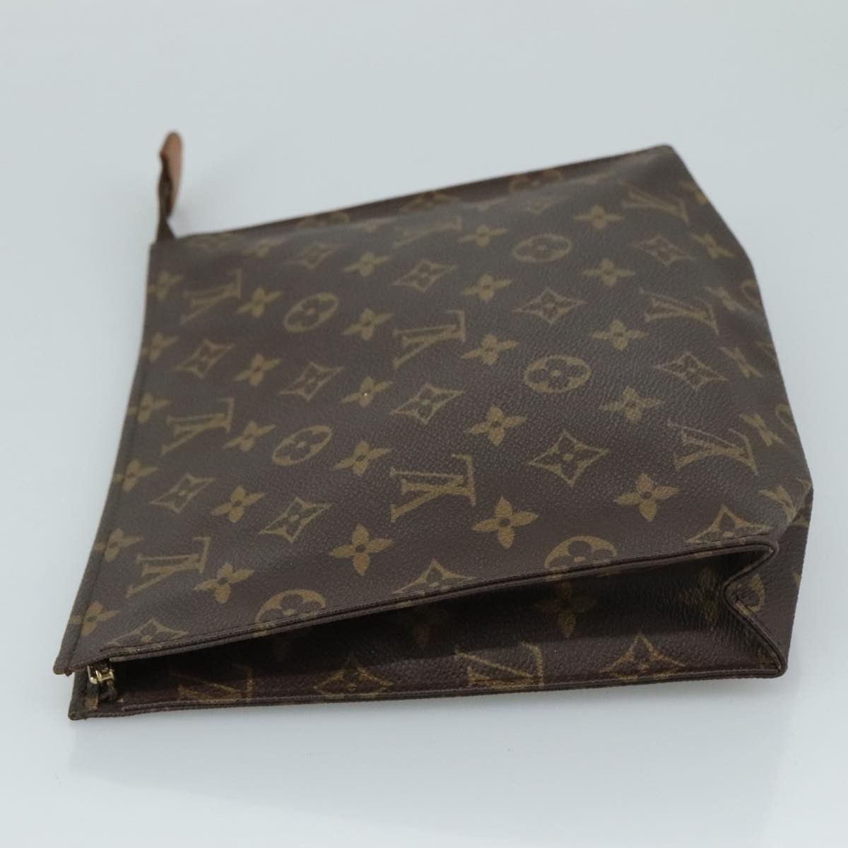 Louis Vuitton Trousse De Toilette Brown Canvas Clutch Bag (Pre-Owned) Size ONE SIZE - 4 Thumbnail
