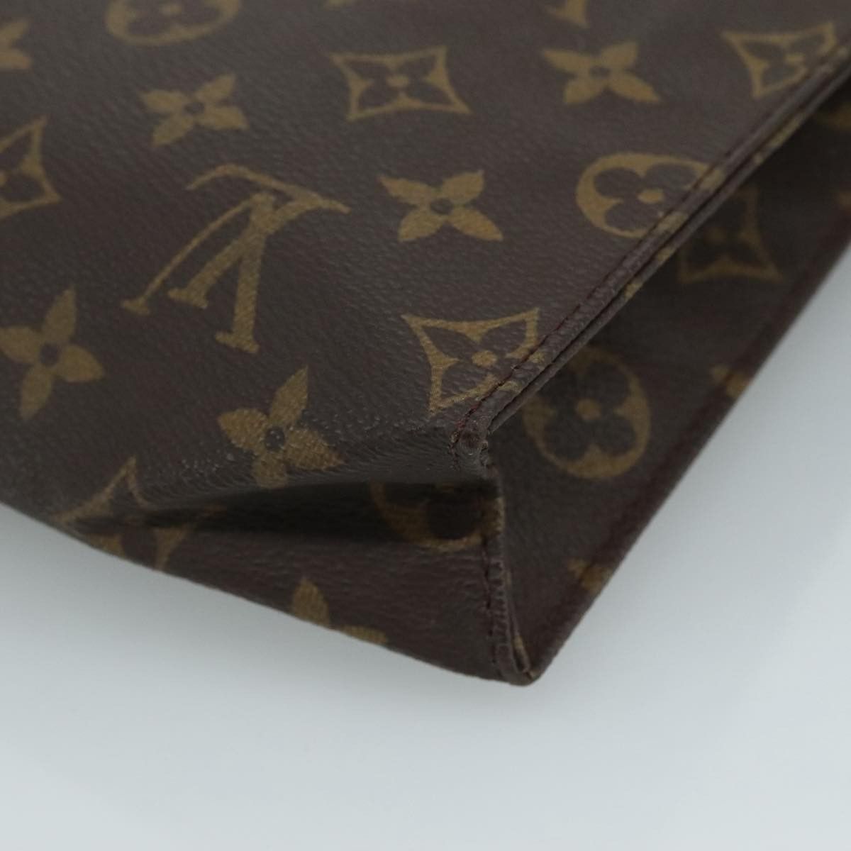 Louis Vuitton Trousse De Toilette Brown Canvas Clutch Bag (Pre-Owned) Size ONE SIZE - 7 Thumbnail