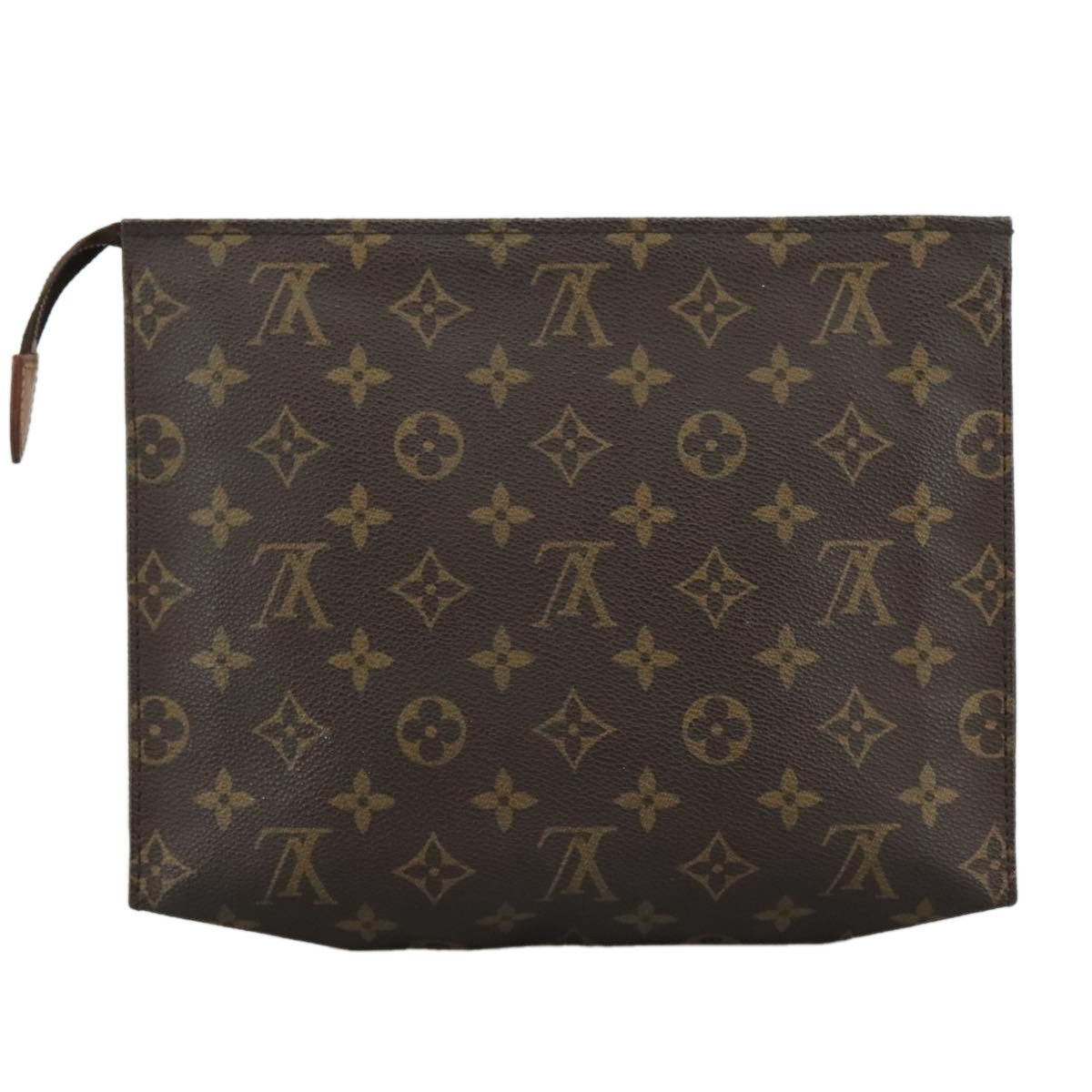 Louis Vuitton Trousse De Toilette Brown Canvas Clutch Bag (Pre-Owned) Size ONE SIZE - 2 Thumbnail