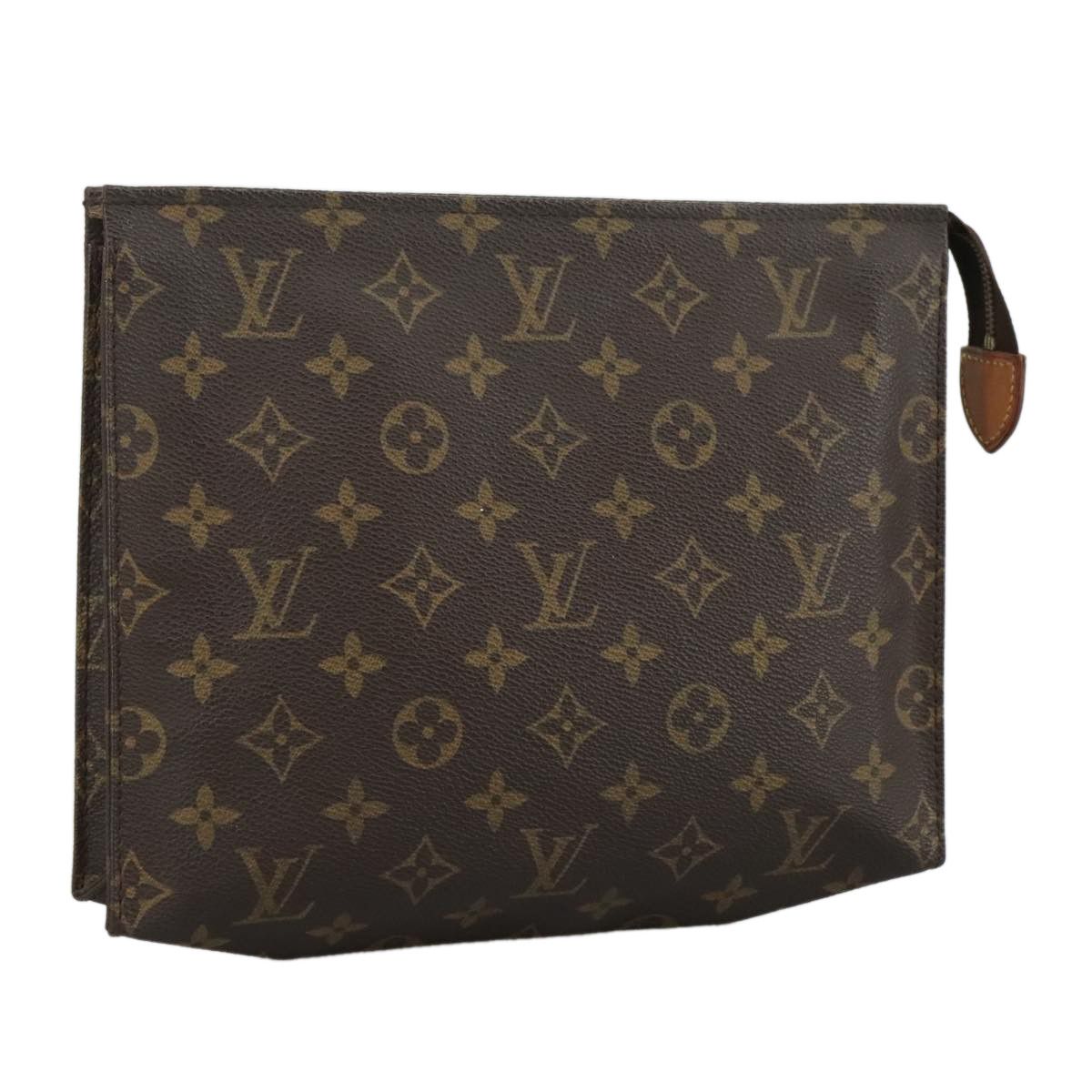 Louis Vuitton Trousse De Toilette Brown Canvas Clutch Bag (Pre-Owned) Size ONE SIZE - 13 Thumbnail