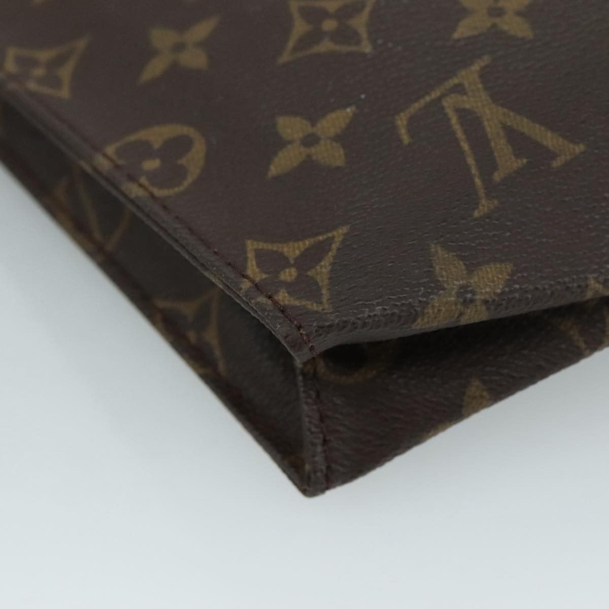 Louis Vuitton Trousse De Toilette Brown Canvas Clutch Bag (Pre-Owned) Size ONE SIZE - 8 Thumbnail