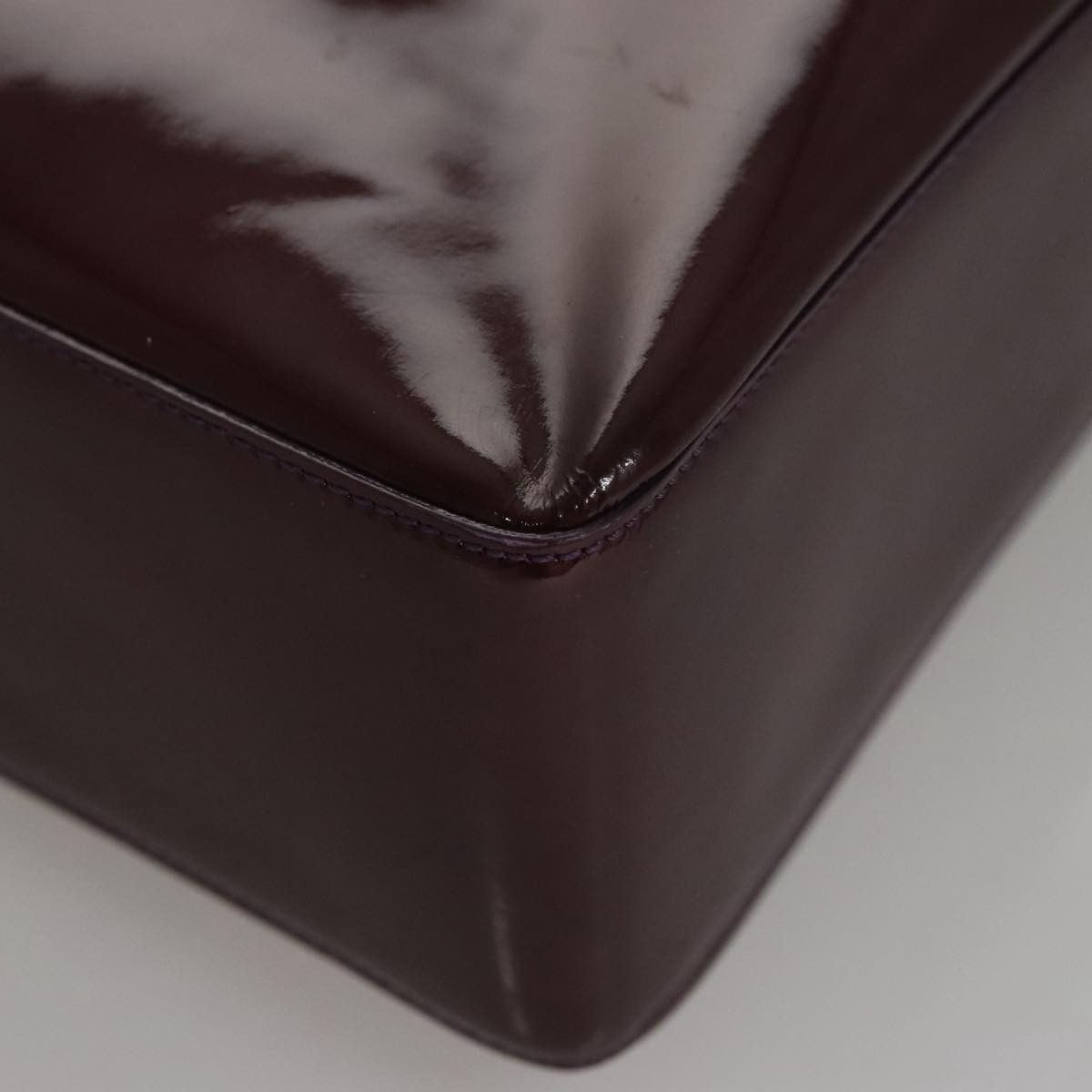 Chanel Brown Patent Leather Tote Bag (Pre-Owned) Size ONE SIZE - 7 Thumbnail