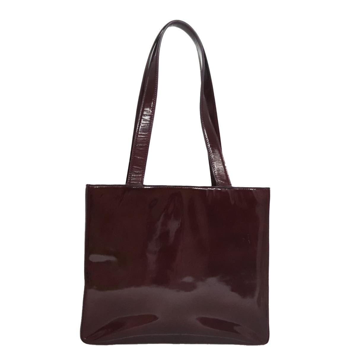 Chanel Brown Patent Leather Tote Bag (Pre-Owned) Size ONE SIZE - 2 Thumbnail